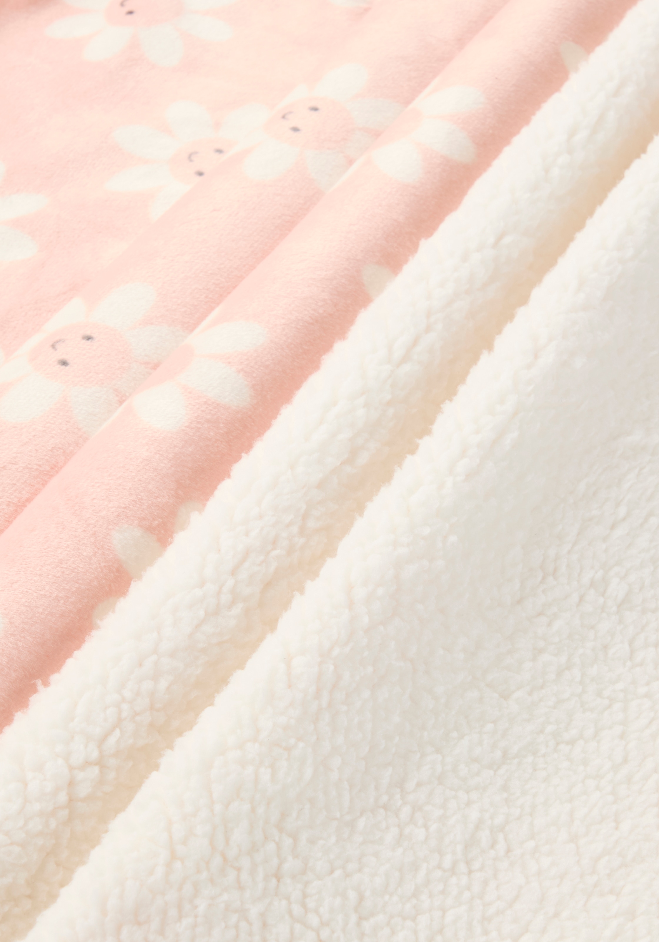 HUGGIES babywear Babydecke »HGHG PLUSH BLANKET« supersoft, mit süßem Blumenmotiv