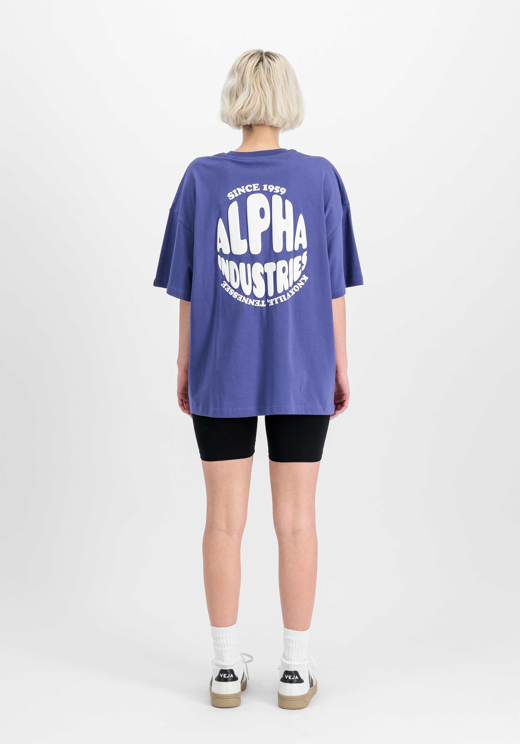 Alpha Industries T-Shirt »Alpha Industries Women - T-Shirts Logo Backprint T-Shirt W«