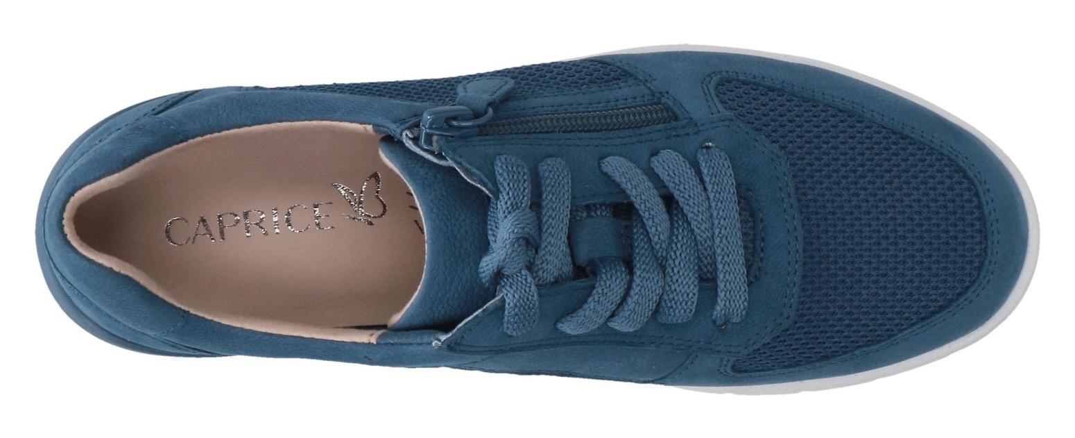 Caprice Keilsneaker, Freizeitschuh, Halbschuh, Schnürschuh in Komfortweite H (=sehr weit)