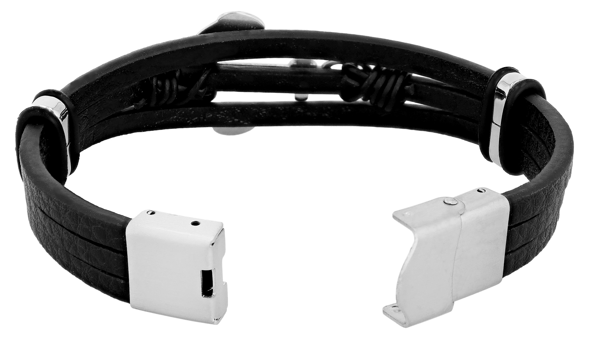 Adelia´s Kettenanhänger »Herren Anhänger aus Leder«