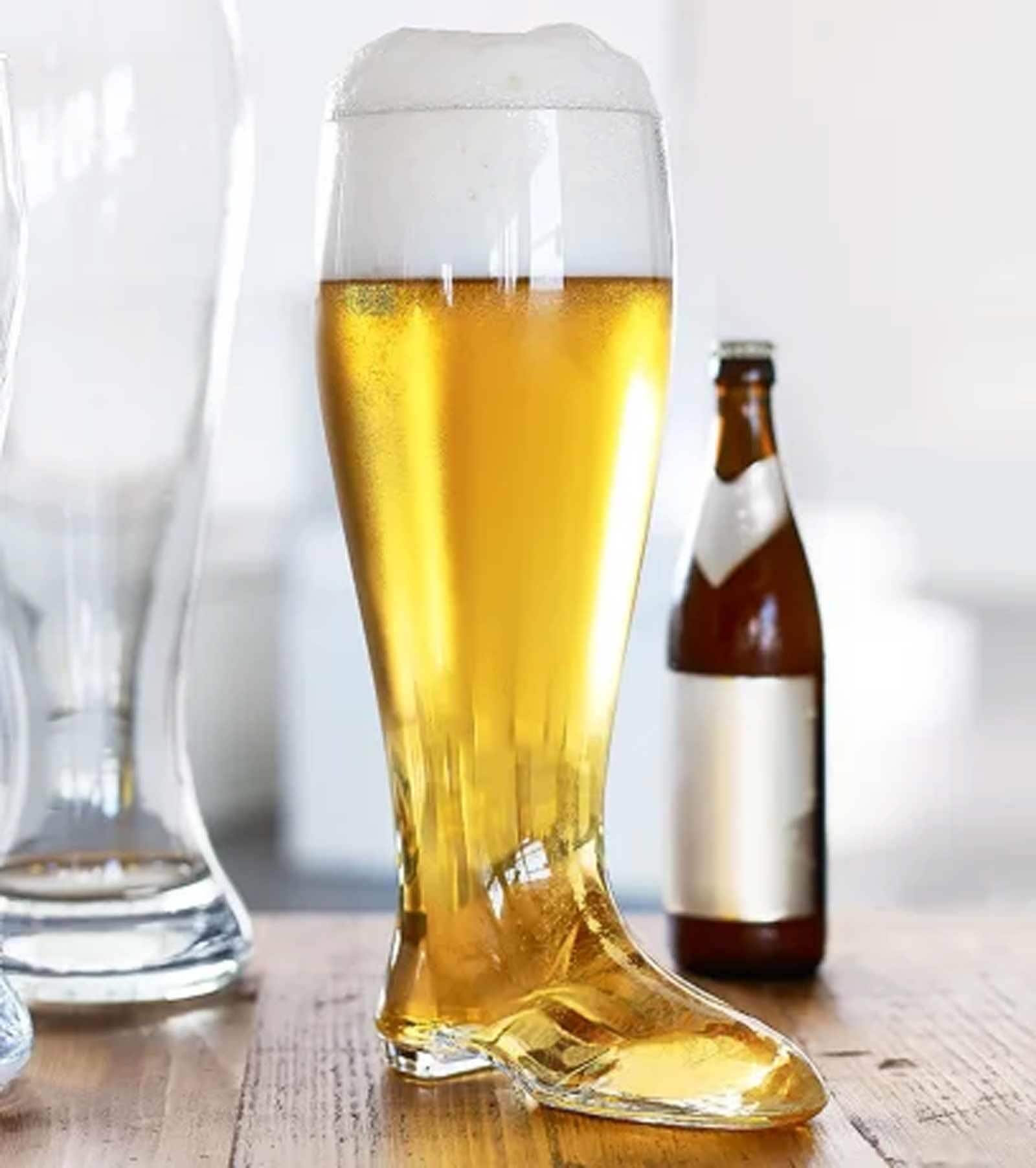 rastal Bierglas »Riesen-Bierstiefel XXL 2,0 Liter transparent« Handwäsche wird empfohlen