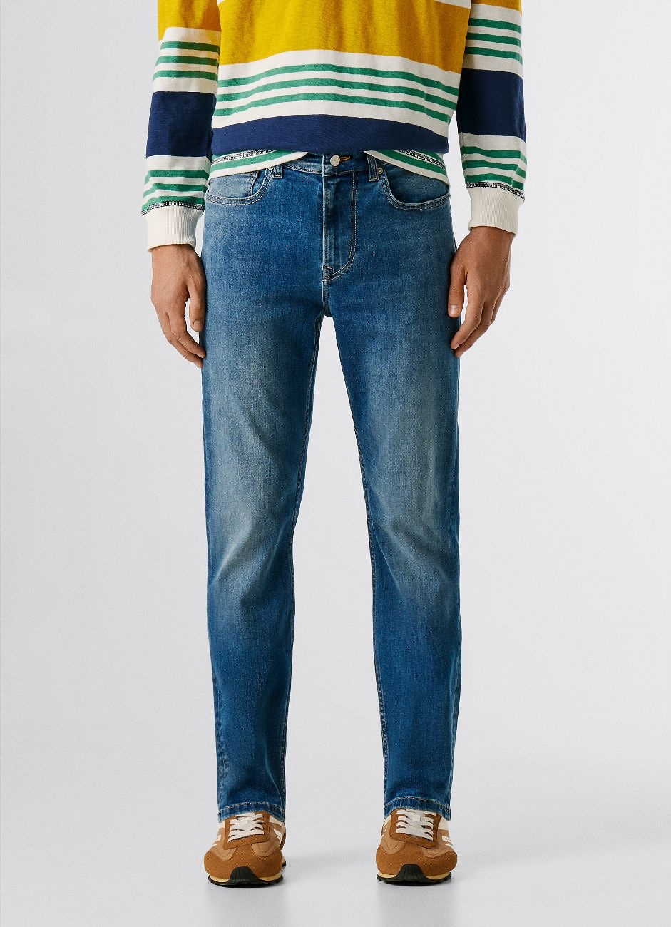 Pepe Jeans Slim-fit-Jeans »SLIM JEANS HATCH« mit Regular Waist
