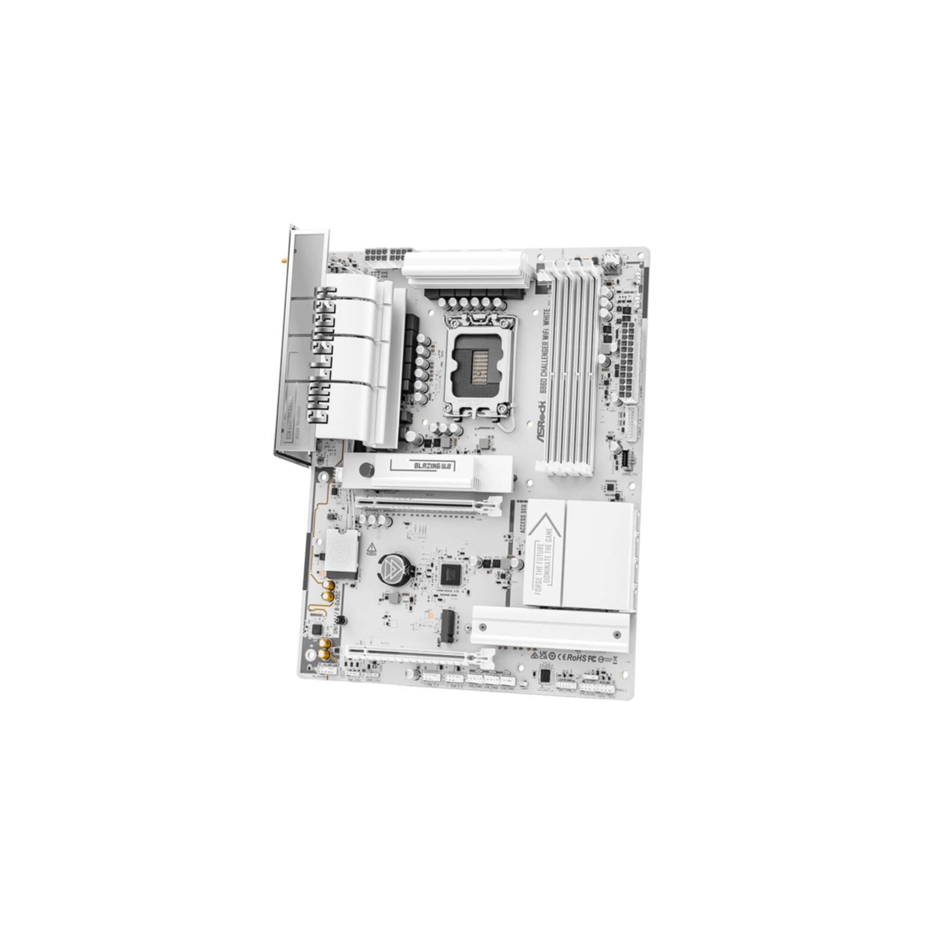 Asrock Mainboard »B860 Challenger WiFi White«