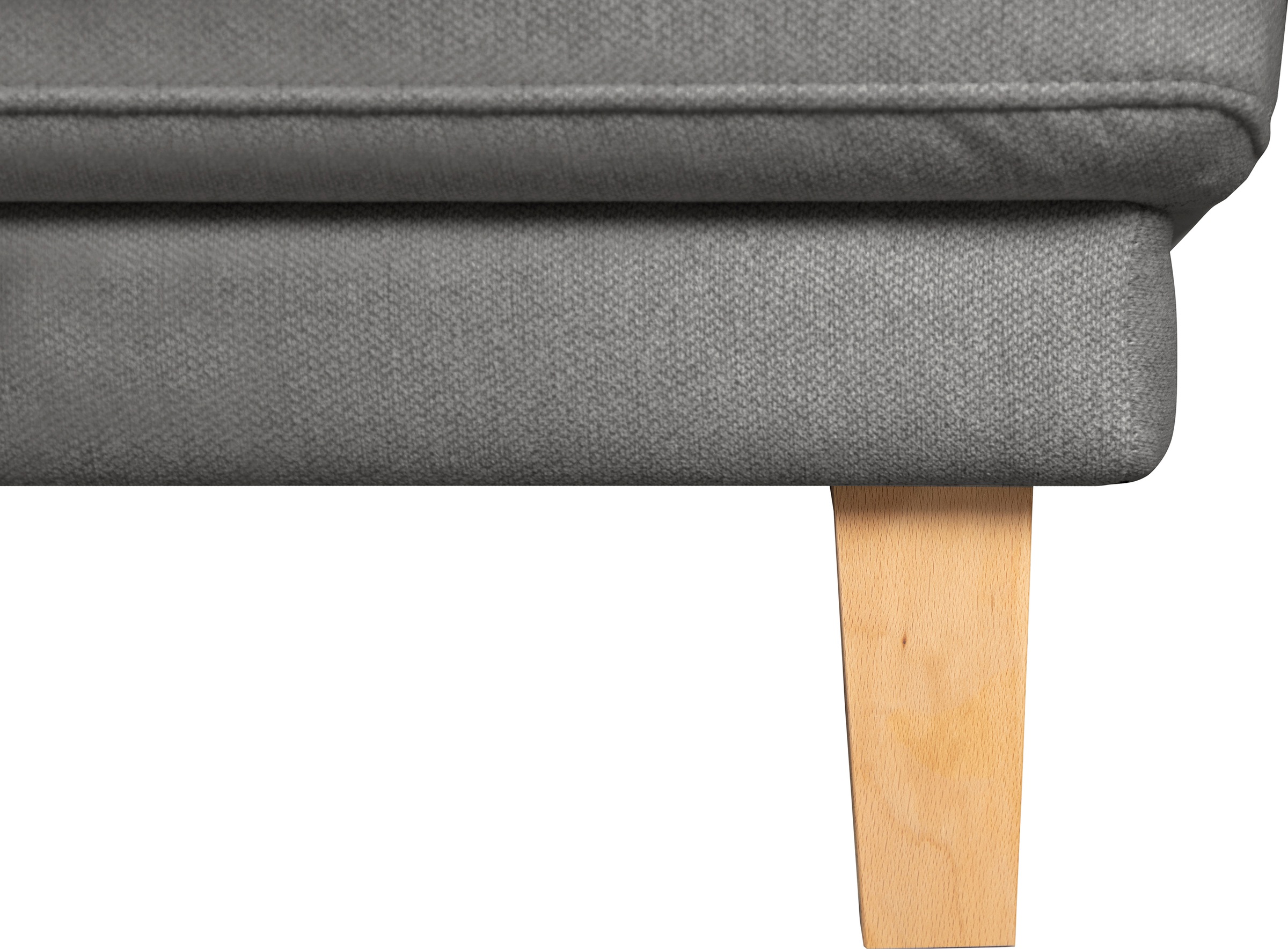 Home affaire Wohnlandschaft »TRIPLO U-Form wahlweise mit Schlaffunktion, B/T/H: 310/192/90 cm«, Schlafsofa, auch mit Bettkasten, Steppung im Rückenkissen