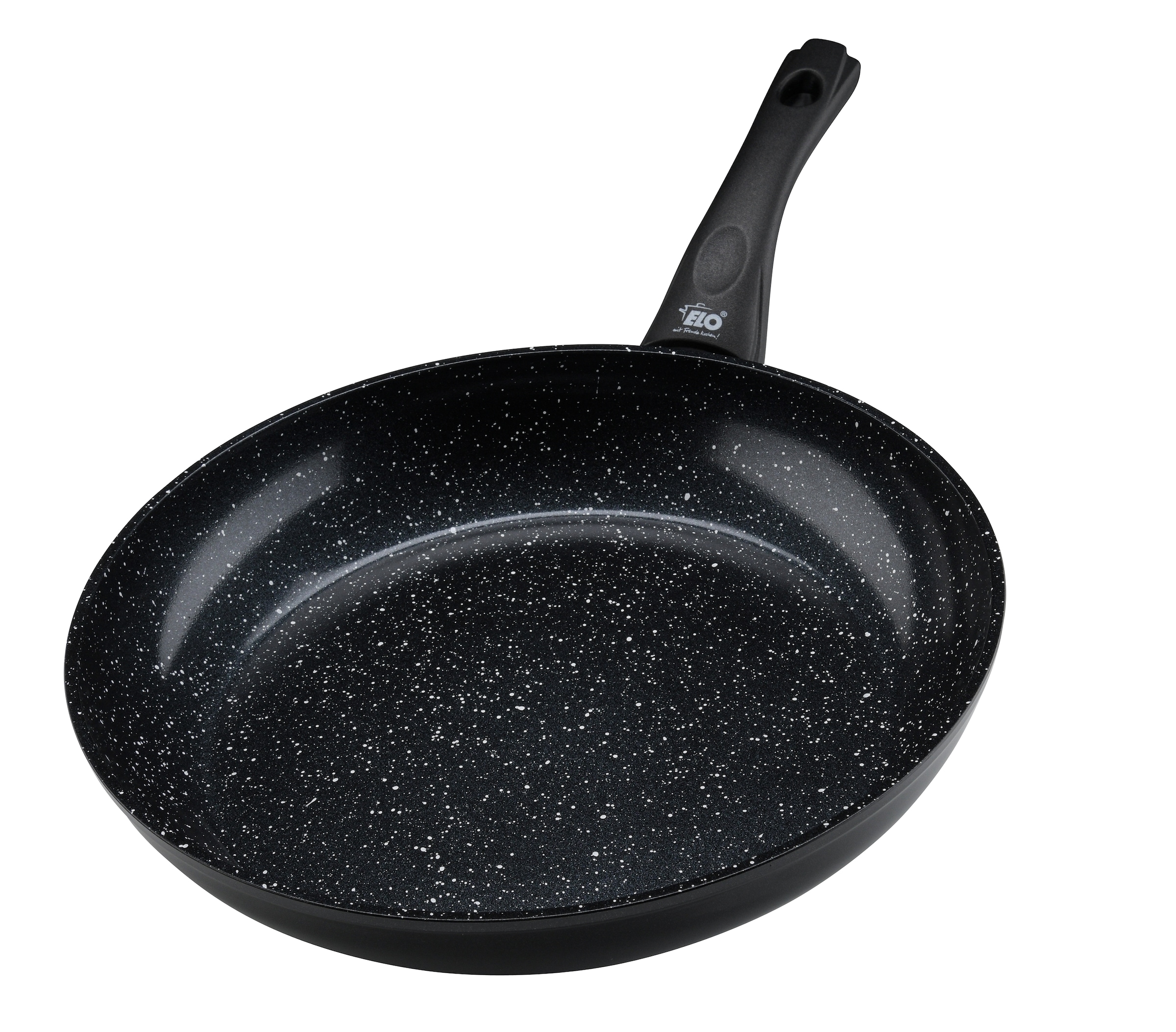 Elo Pfannen-Set »Pure Belugo« Aluminium Set, je 1 Bratpfanne Ø 20/24 cm, 1 Grillpfanne 28x28 cm, 1 Servierzange, 4 Stk. tlg. keramische Beschichtung, Induktion