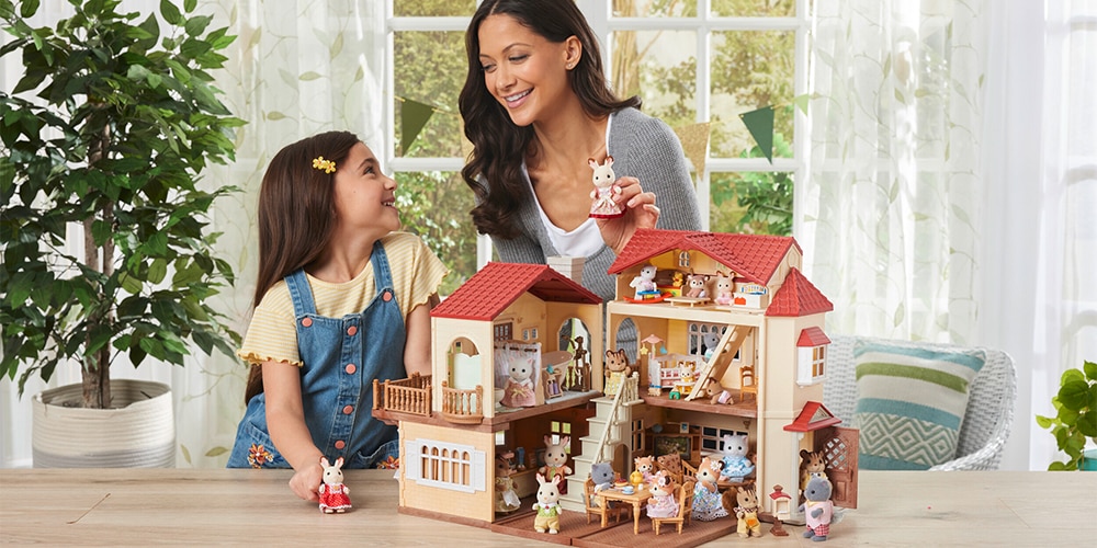 Sylvanian Families Spielwelt »Stadthaus mit Dachzimmer (5716)«