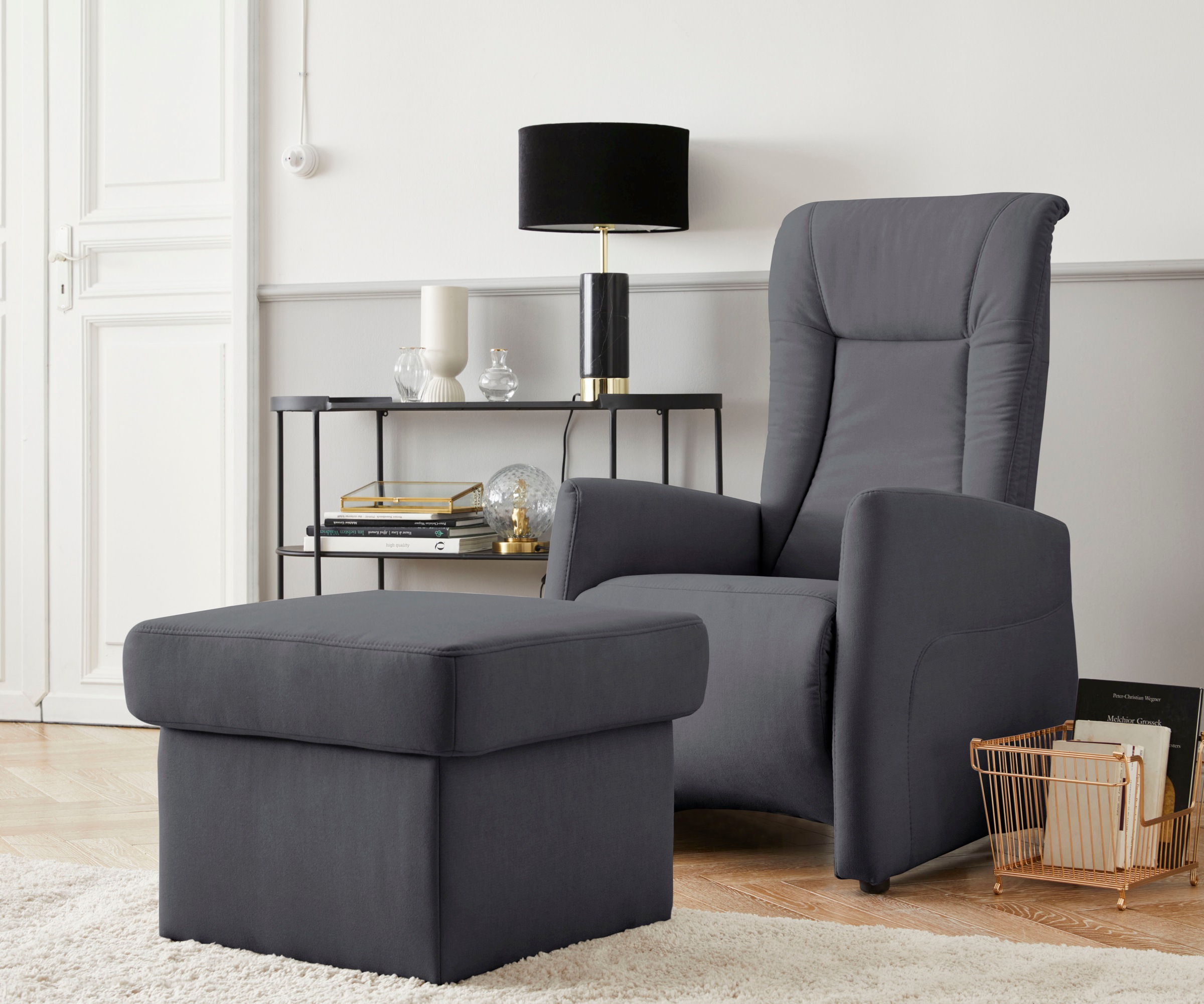 sit&more TV-Sessel »Melissa«, wahlweise elektrisch oder manuell verstellbar, optional Aufstehhilfe