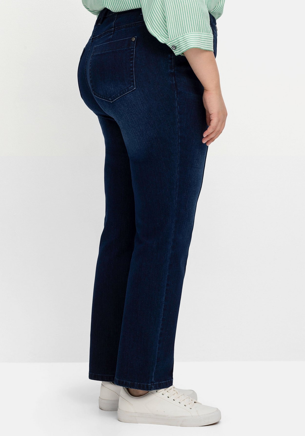 Sheego Stretch-Jeans »Jeans mit Biesen«