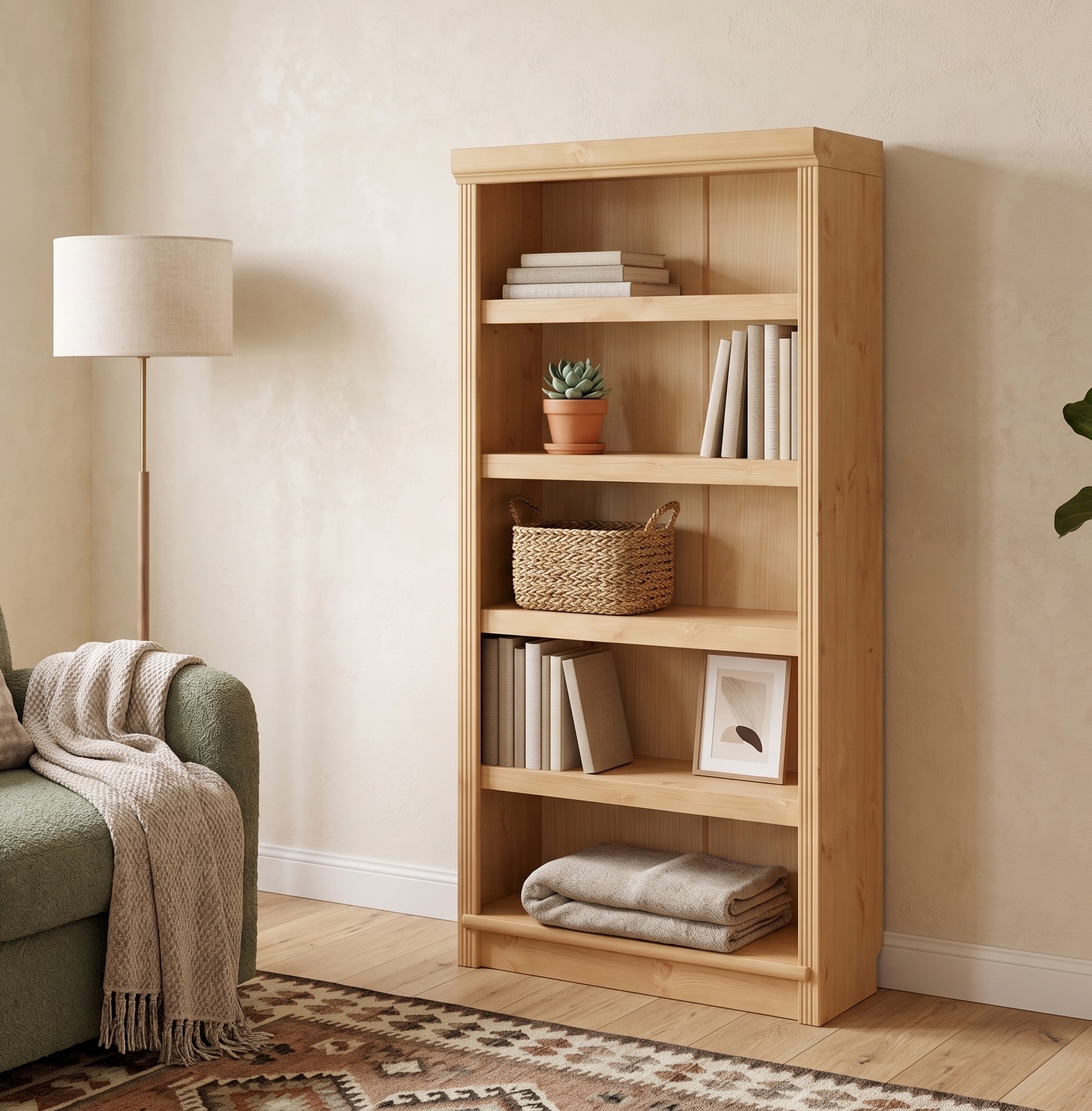 OTTO home Bücherregal »Soeren« aus massiver Kiefer, Tiefe 29 cm, FSC®-zertifiziert