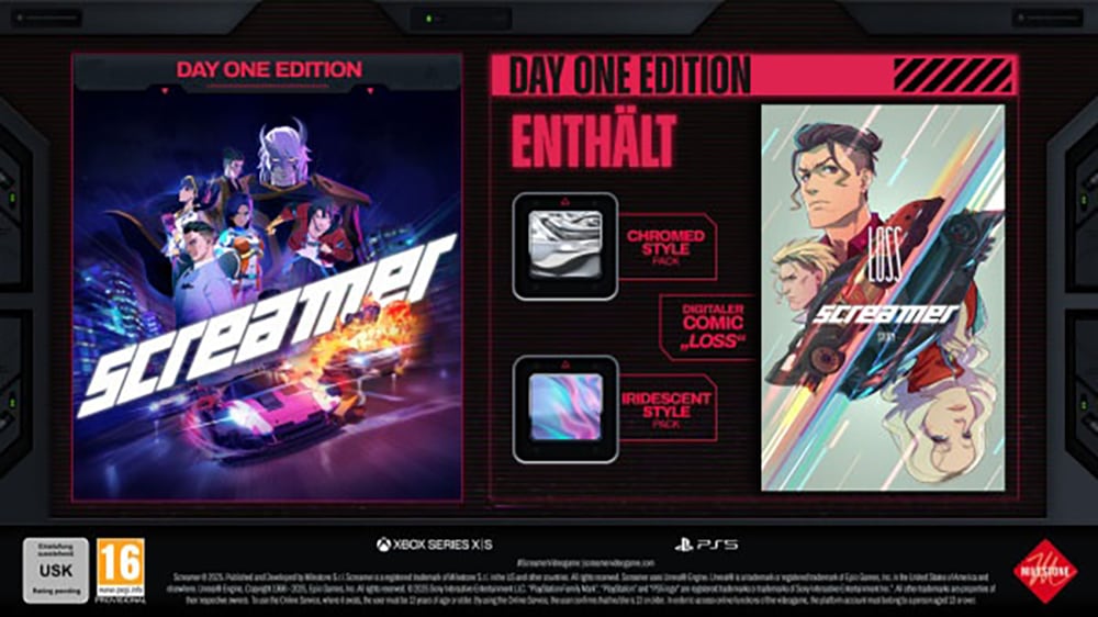Milestone Spielesoftware »Screamer Day One Edition« Xbox Series X