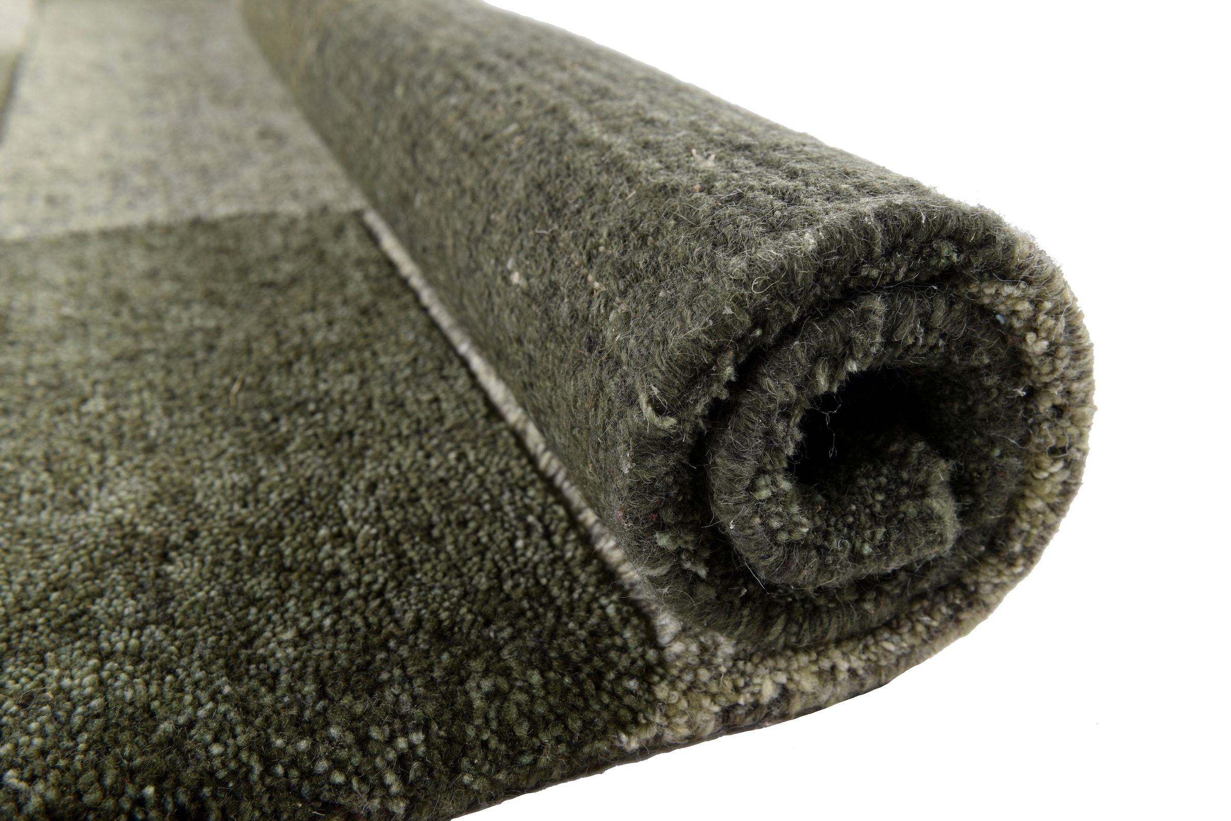 THEKO Wollteppich »Dalas - 7709« rechteckig 18 mm Höhe reine Wolle, handgeknüpft, Patchwork Design