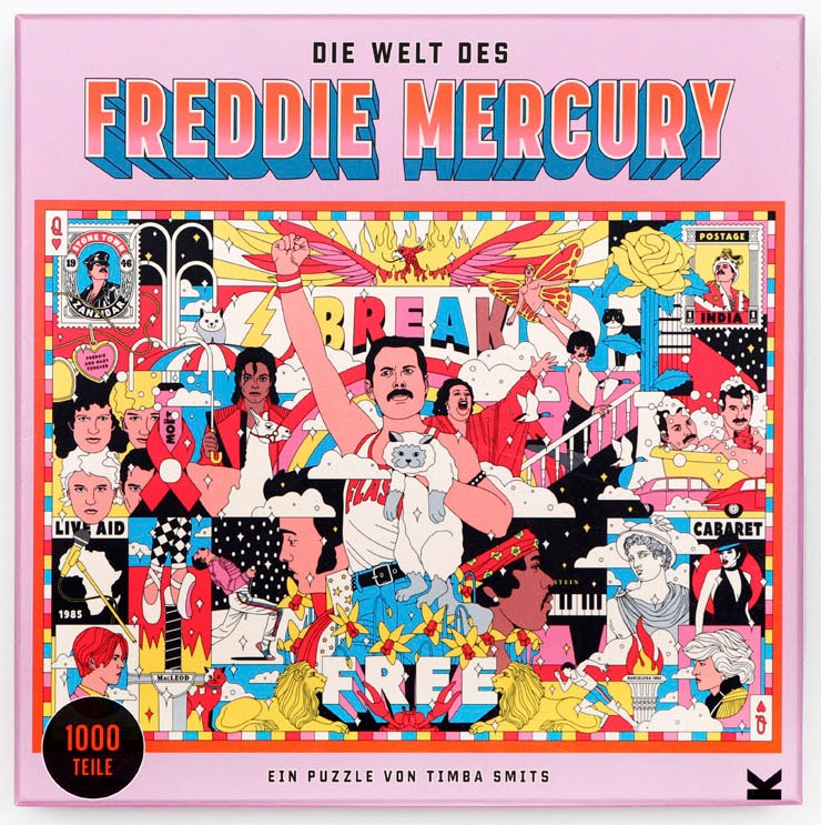 Puzzle »Die Welt des Freddie Mercury«