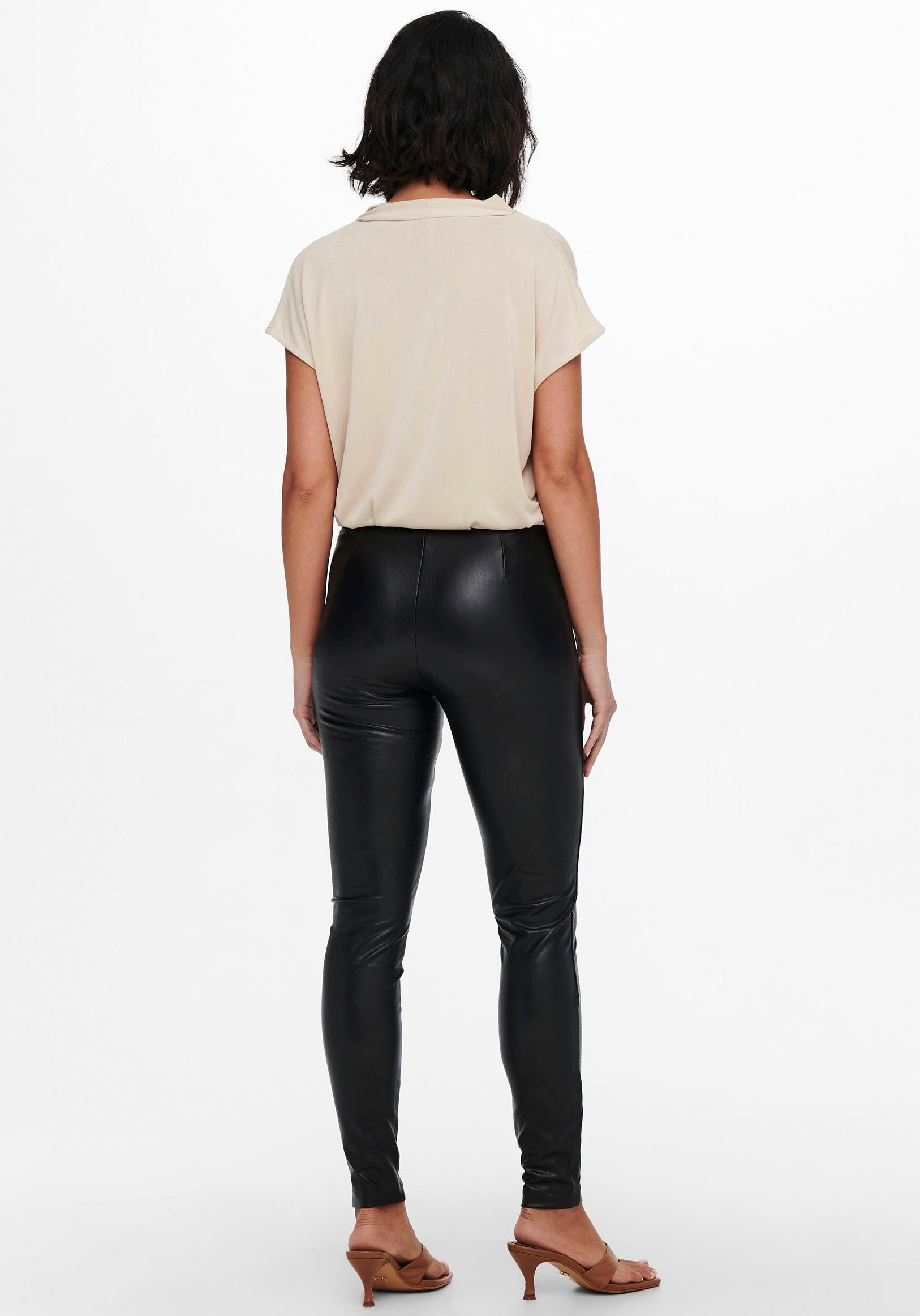 ONLY Lederimitathose »ONLJESSIE FAUX LEATHER LEGGING OTW NOOS«