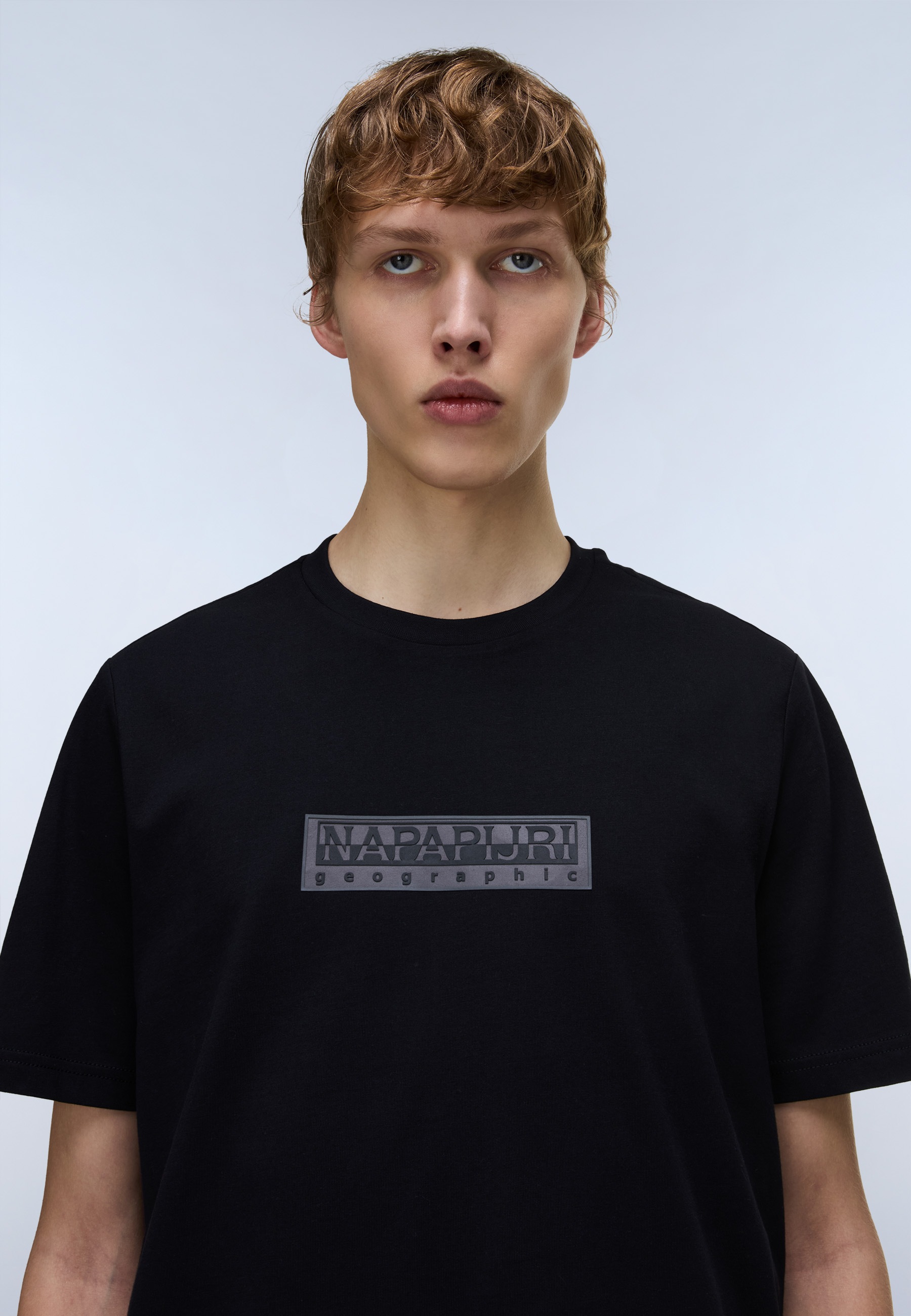 Napapijri T-Shirt »BOX LOGO« für sportliche Aktivitäten, Kurzarmdesign, Rundhalsausschnitt