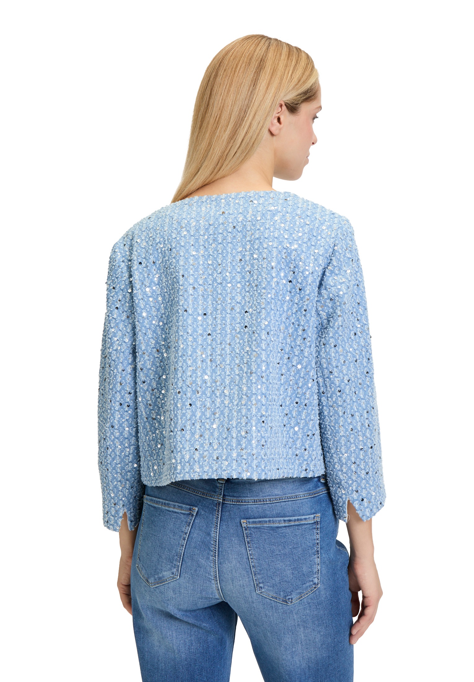 Cartoon Jackenblazer »Blazer-Jacke mit Pailletten«