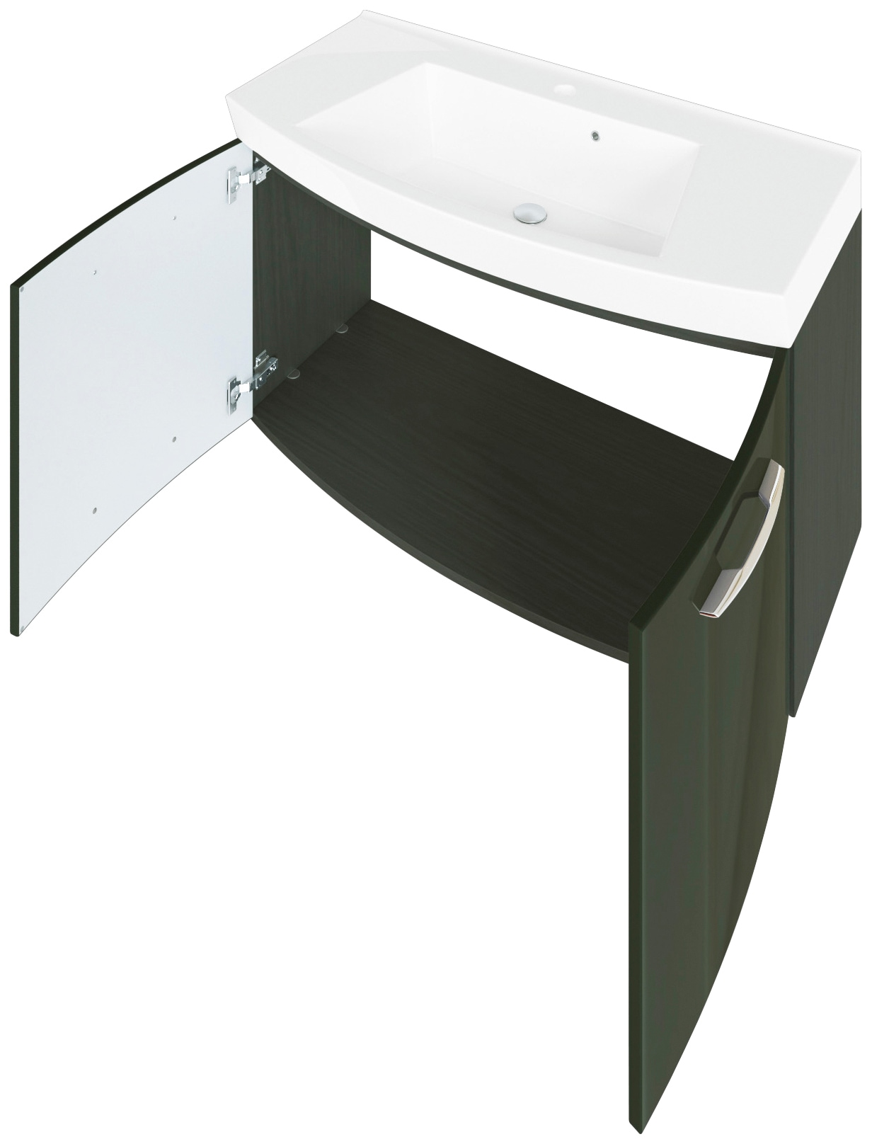welltime Waschtisch »Florida«, Breite 100 cm, gebogen