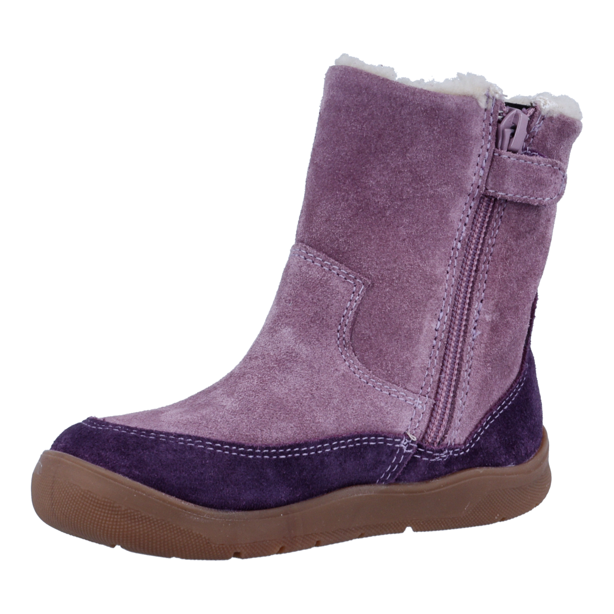 Richter Barfußschuh »Samy Winter«  Boot mit Kontrastbesatz, Größenschablone zum Download