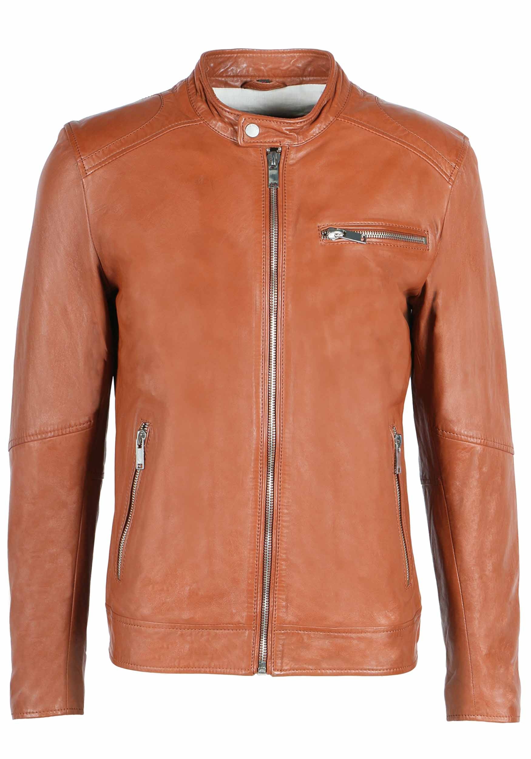 Freaky Nation Lederjacke »Lucky Jim-FN«