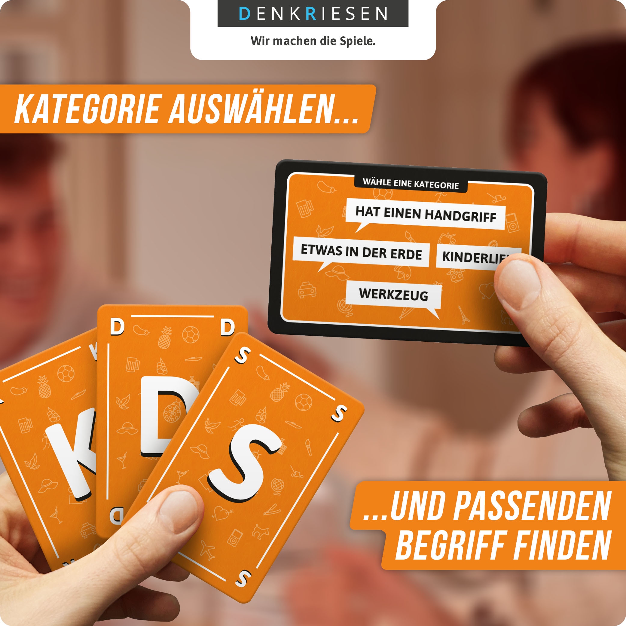 Denkriesen Spiel »Stadt Land Vollpfosten, Classic Edition« Made in Germany
