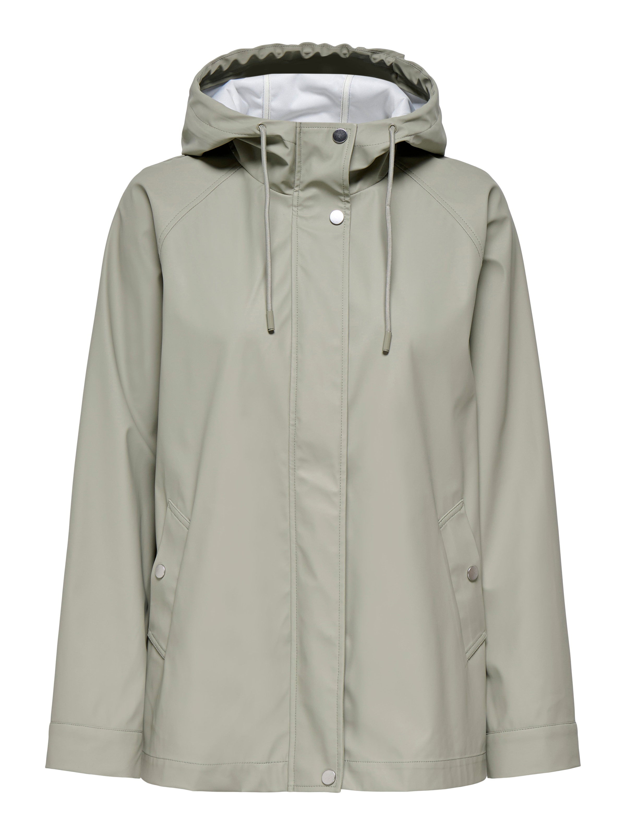 ONLY Allwetterjacke »ONLELISA SHORT RAINCOAT OTW«, mit Kapuze