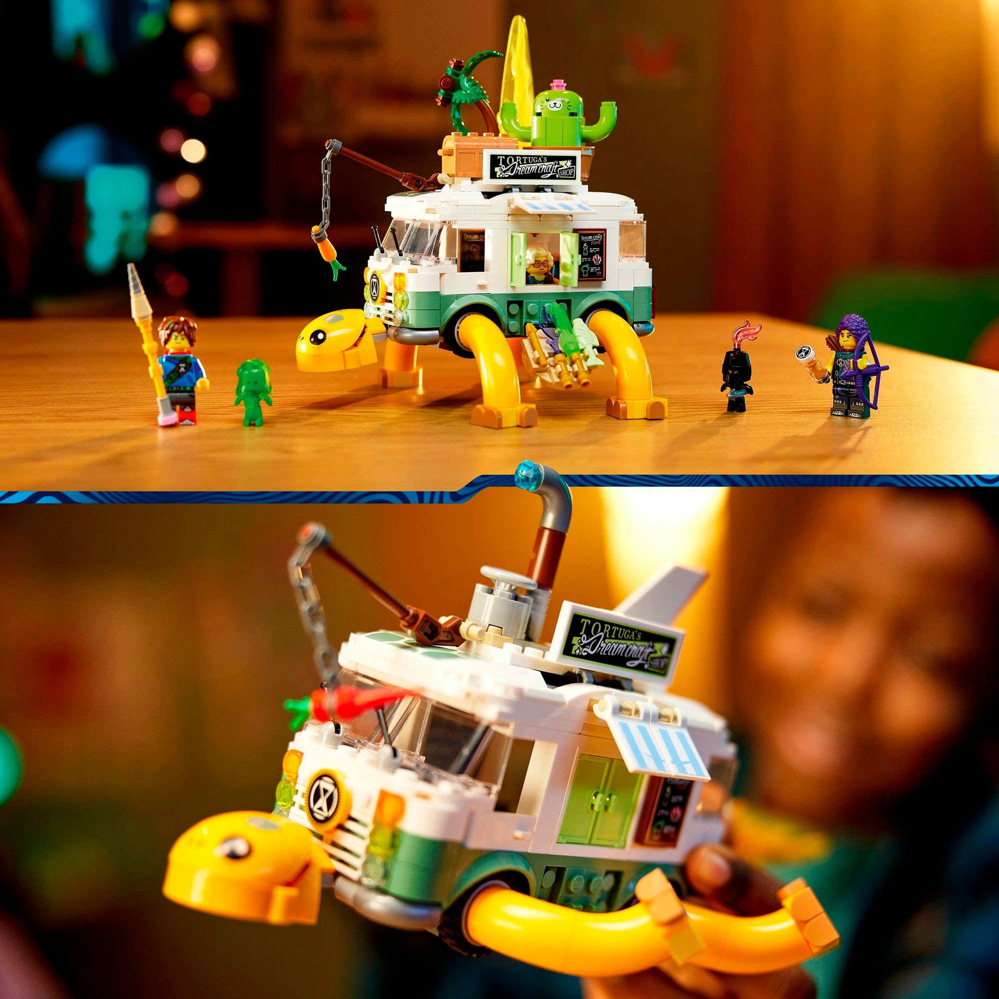 LEGO® Konstruktionsspielsteine »Mrs. Castillos Schildkrötenbus (71456), LEGO® DREAMZzz™«, (434 St.), Made in Europe