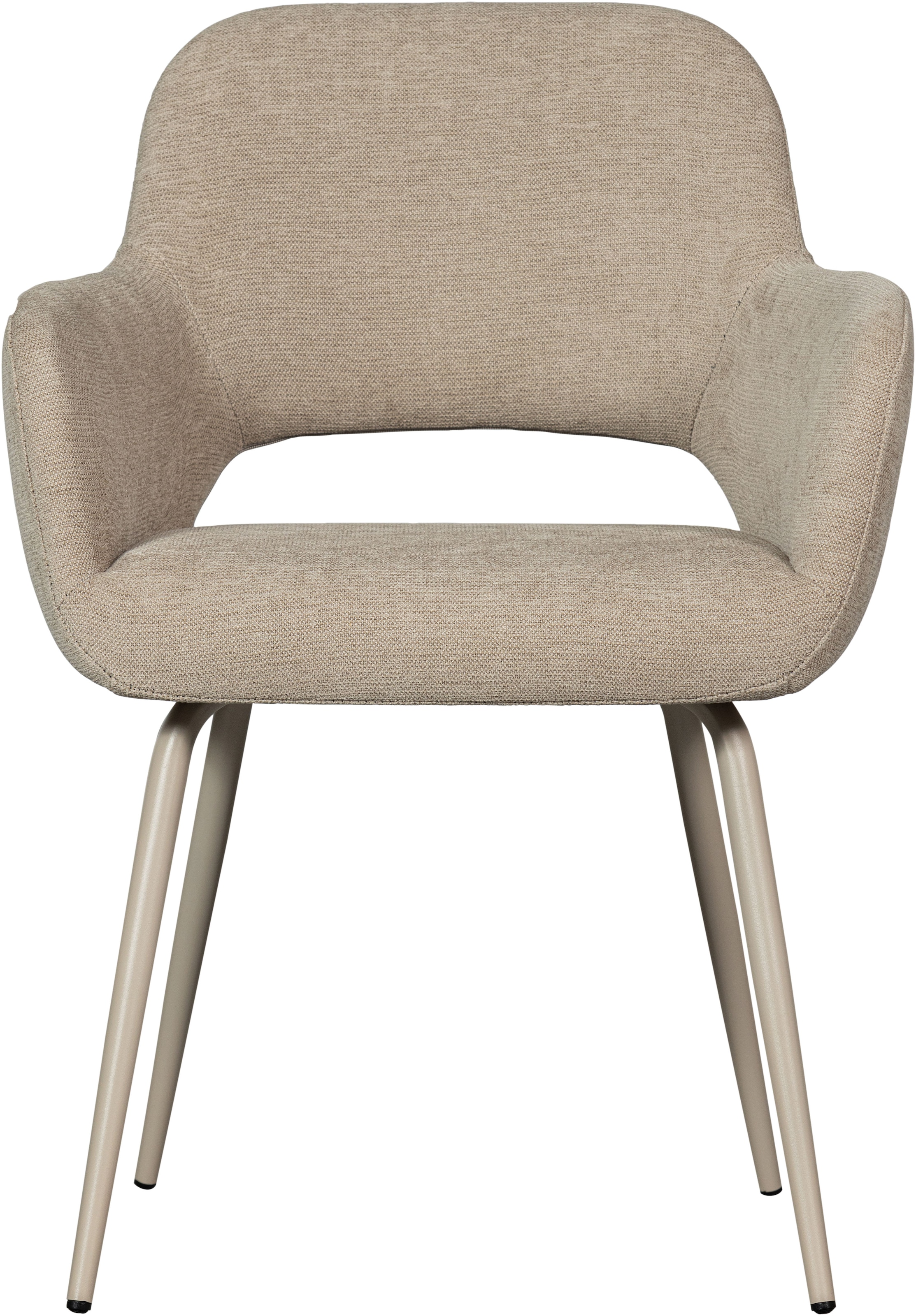 WOOOD Esszimmerstuhl »Jenny«, (Set), 2 St., gepolstert, 4-Fuß-Gestell, H 80 cm x B 58 cm