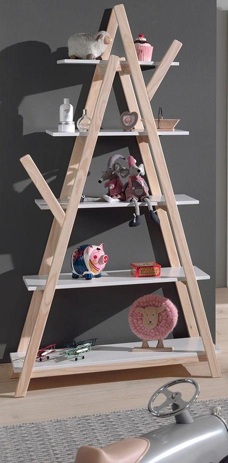 Kinderregal »Kiddy«, (Made in Europe), Standregal, MDF-Oberfläche