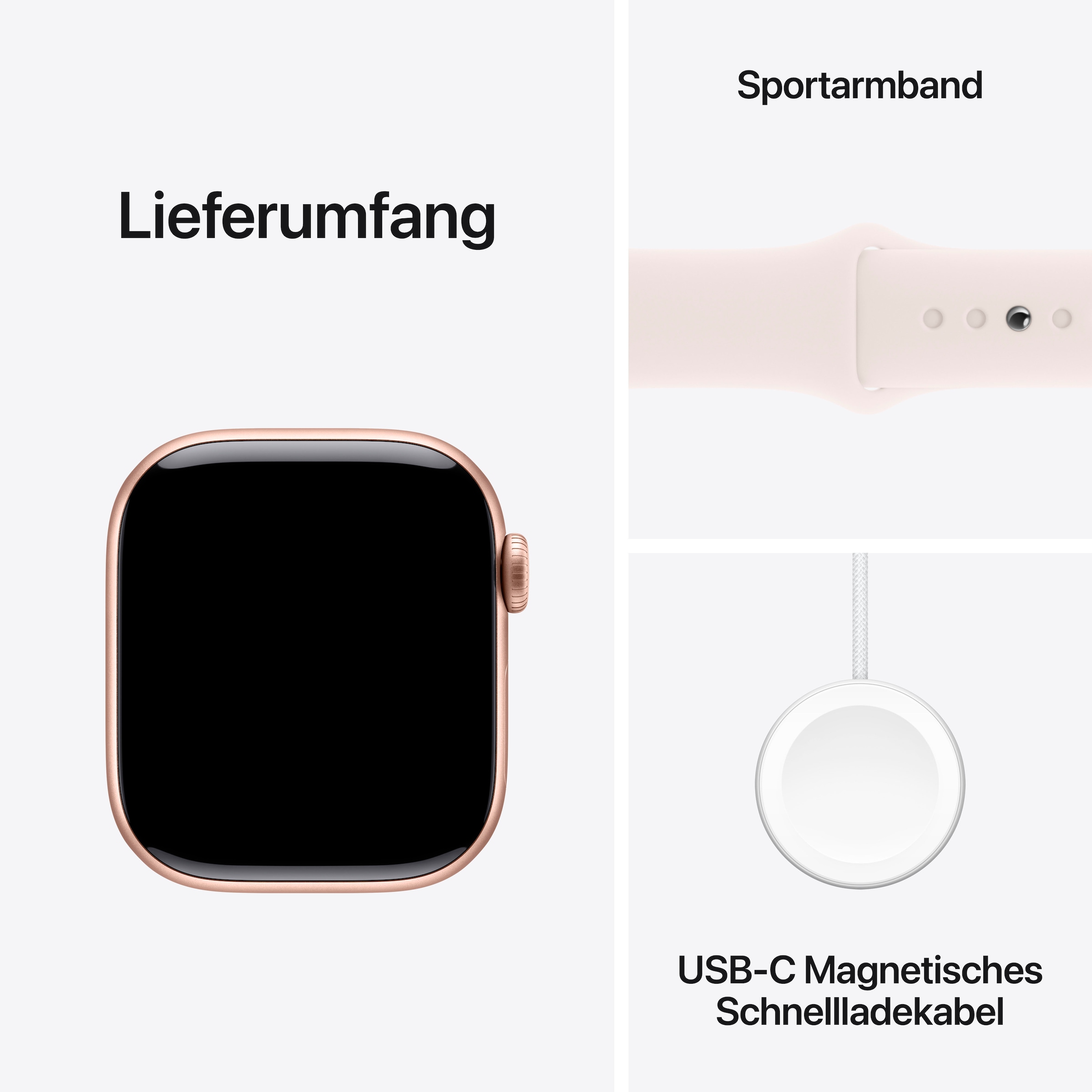 Apple Smartwatch »Watch Series 10 Aluminium«, Watch OS 11