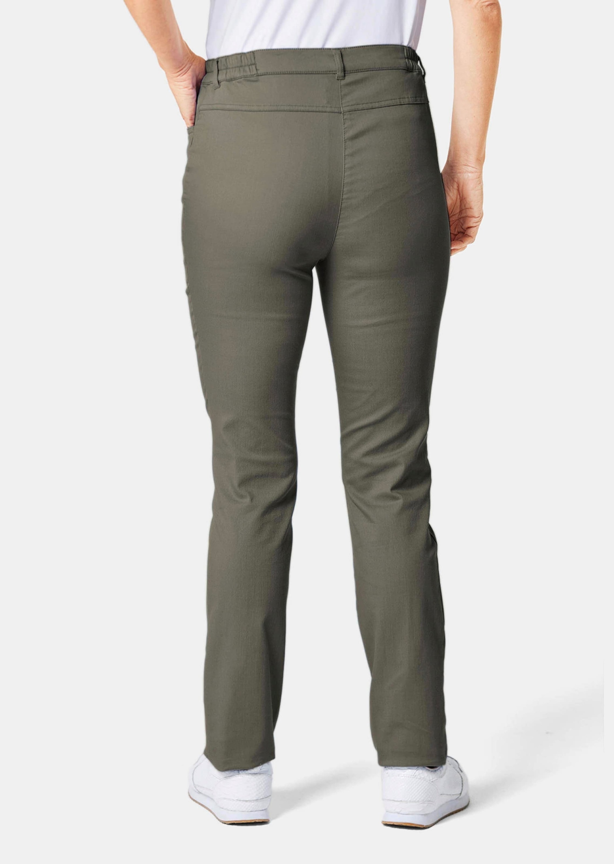 GOLDNER 2-in-1-Hose »Kurzgröße Freizeithose mit Teildehnbund«  Ohne