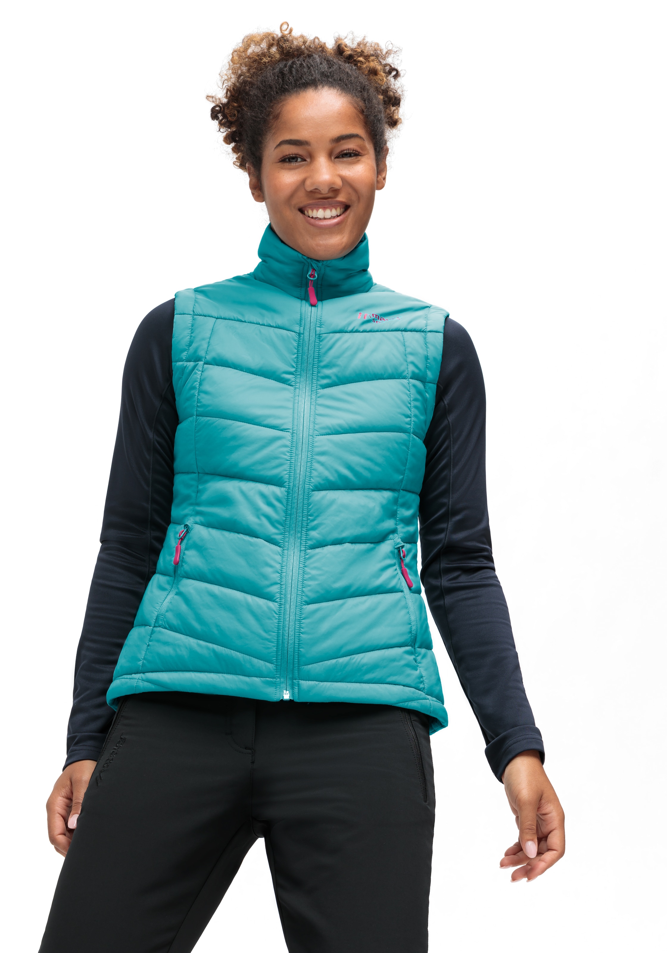 Maier Sports Steppweste »Lovisa«, Damen Weste, Outdoorweste mit mTHERM Wattierung