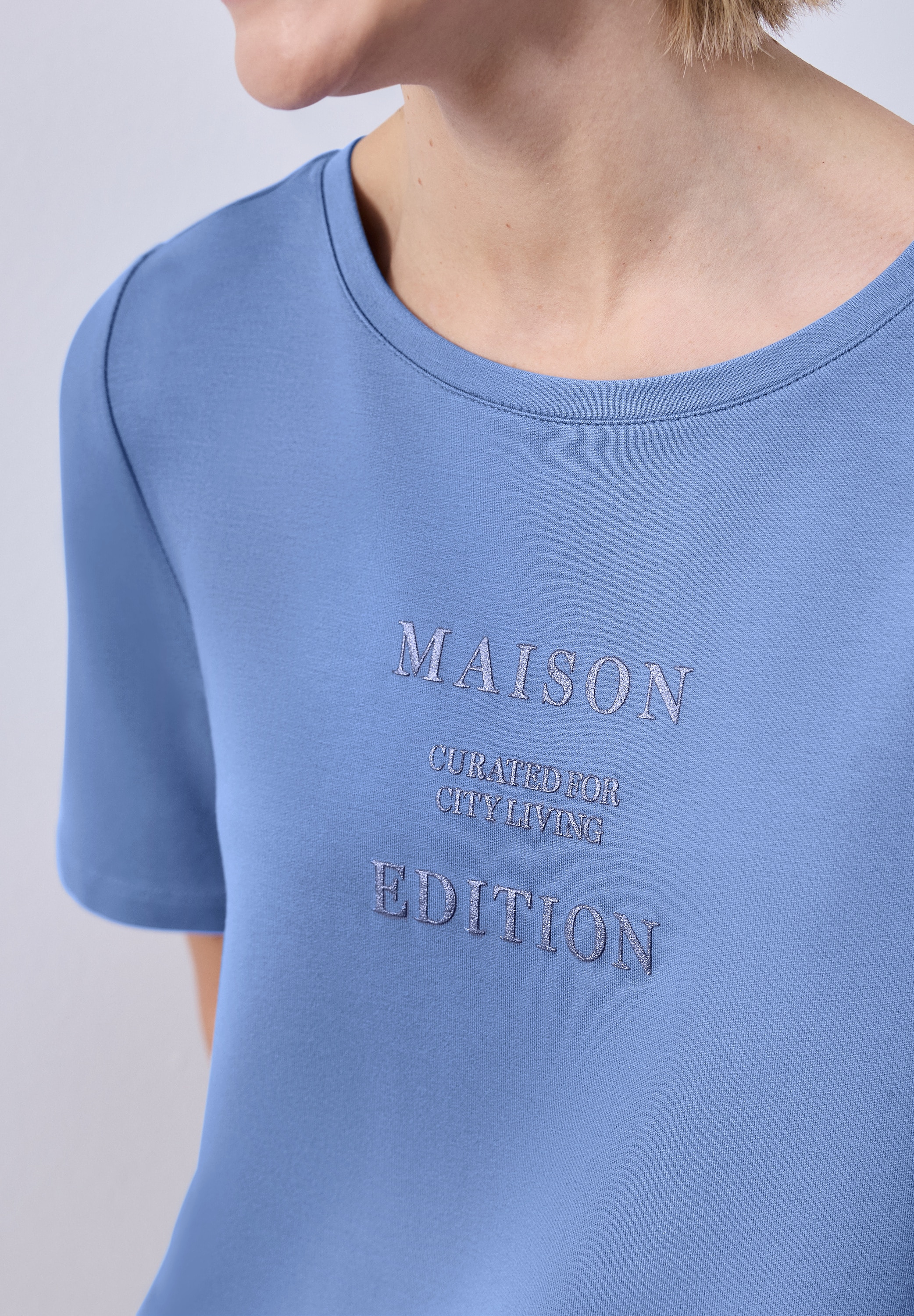 STREET ONE Kurzarmshirt mit Print