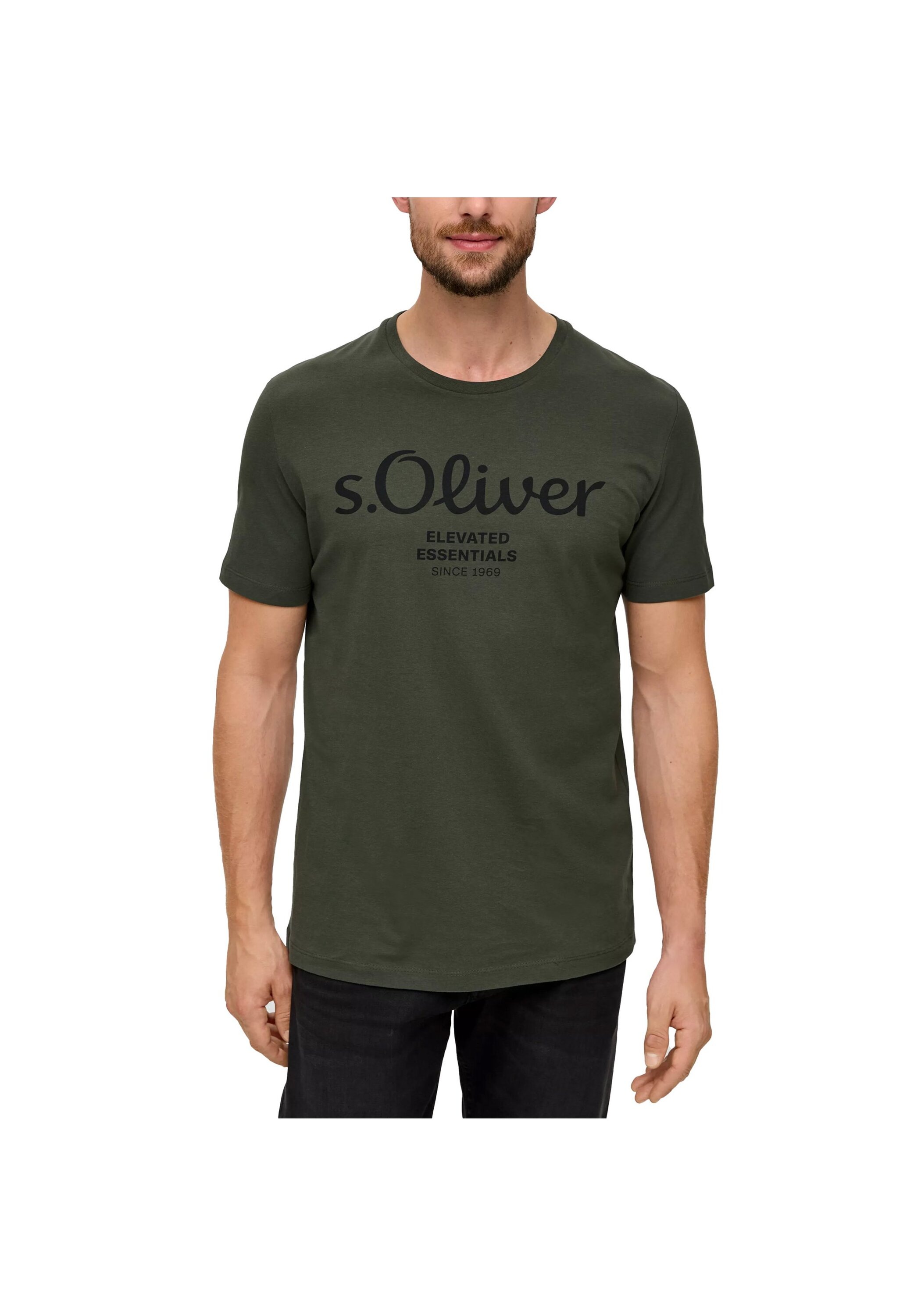 s.Oliver T-Shirt »T-Shirt Logo T-Shirt 1er Pack«