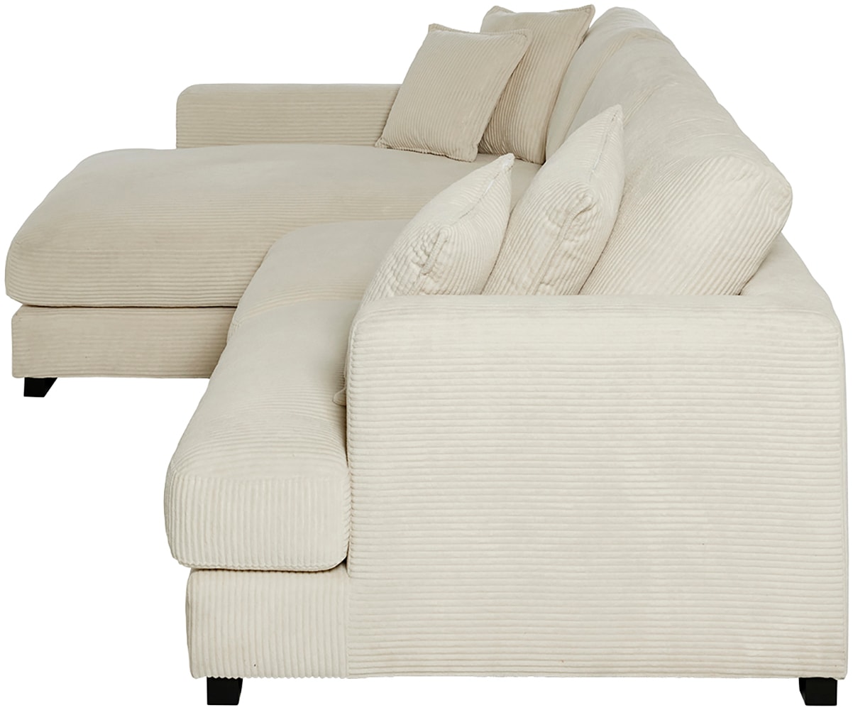 Jahnke Ecksofa »RELAX ASPEN CORNER« Platz für bis zu 5 Personen,Taschenfederkernpolsterung,L-Form,B:271 cm