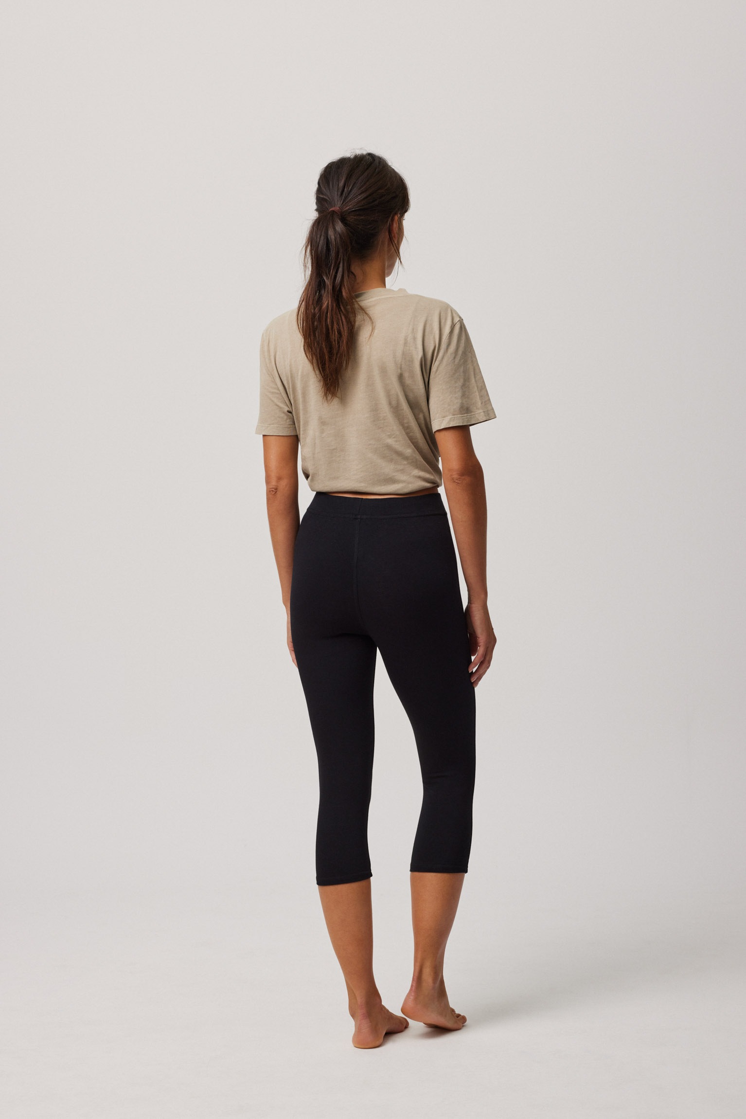 YSABEL MORA 3/4-Leggings  elastischer Bund, Baumwollmix