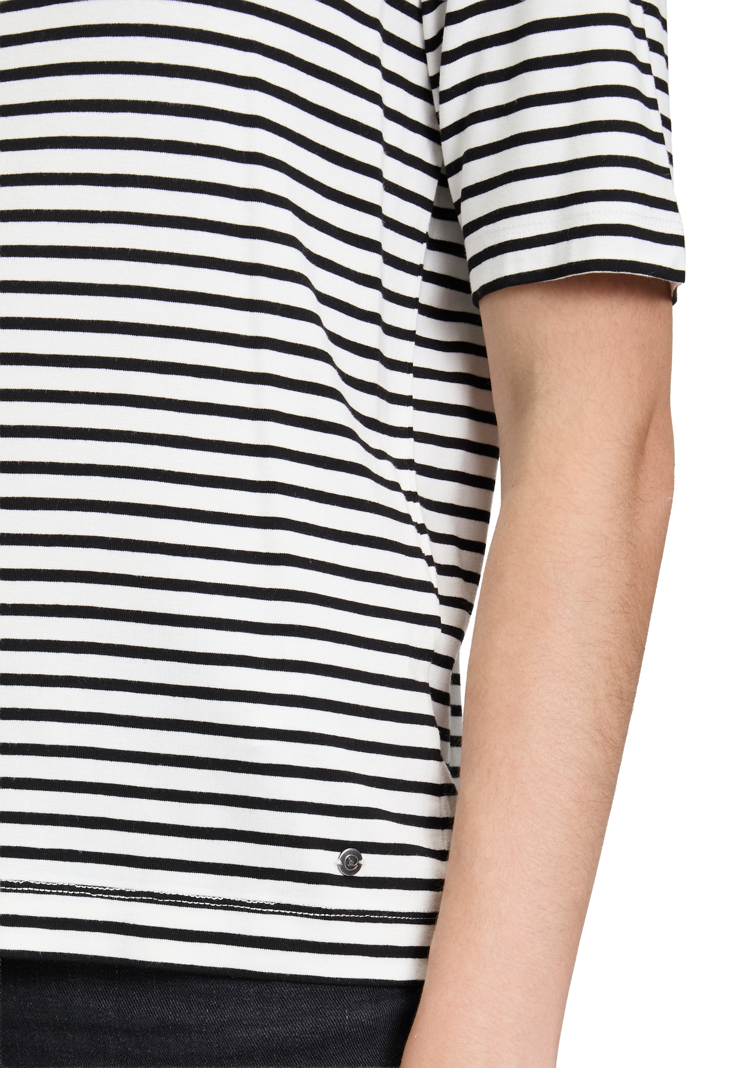 Betty&Co Langarmshirt »Streifenshirt mit U-Boot-Ausschnitt«