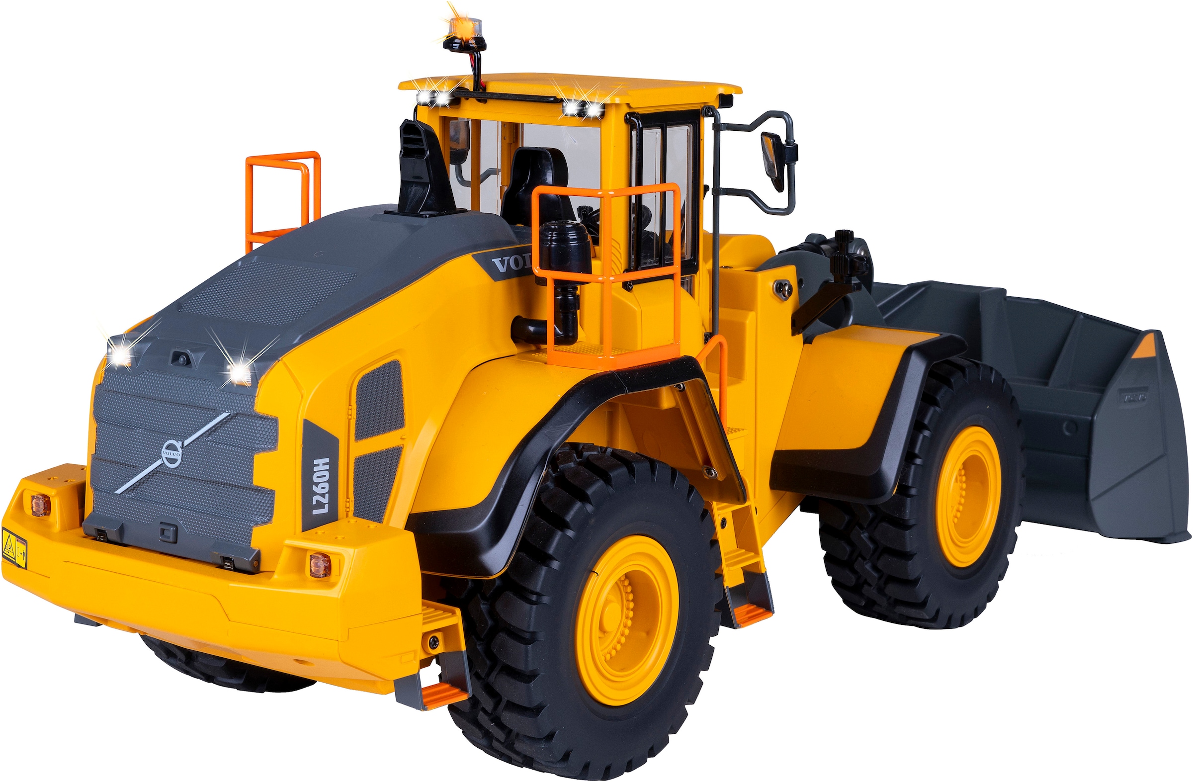 Jamara RC-Bagger »Radlader Volvo L260H Metal  2,4GHz« LED-Licht; Maßstab 1:14