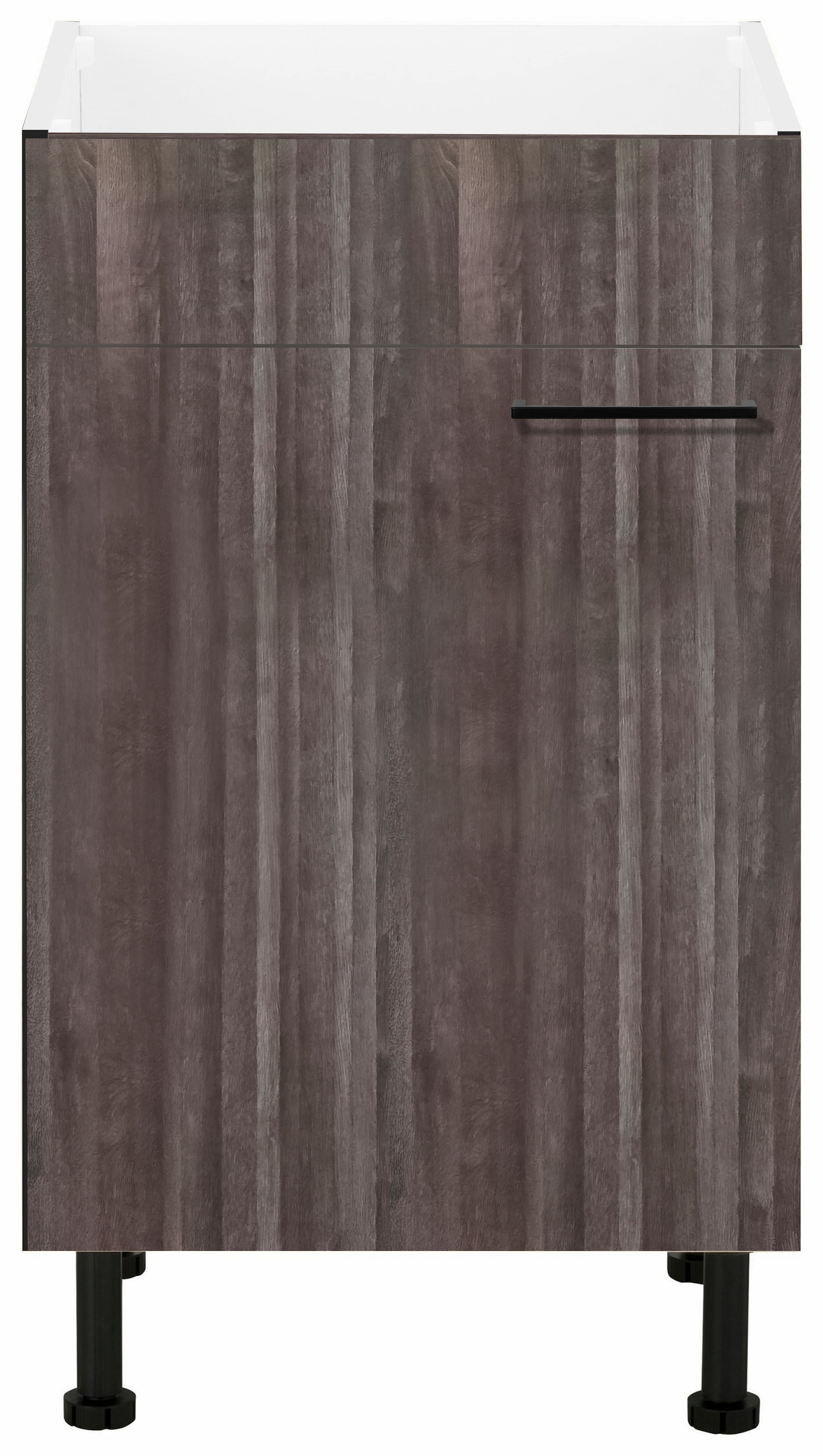 wiho Küchen Spülenschrank »Nisos«, 50 cm breit, mit verstellbaren Füßen, ohne Arbeitsplatte