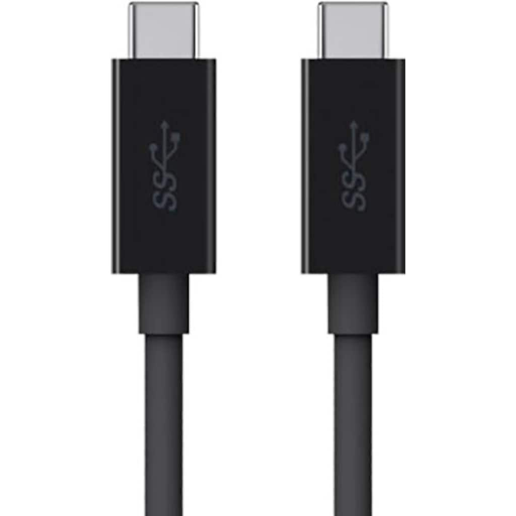 Belkin USB-Kabel »USB-C/USB-C Monitorkabel 4K, 5 Gbit/s 100W, 2m«, USB-C, USB-C, 200 cm