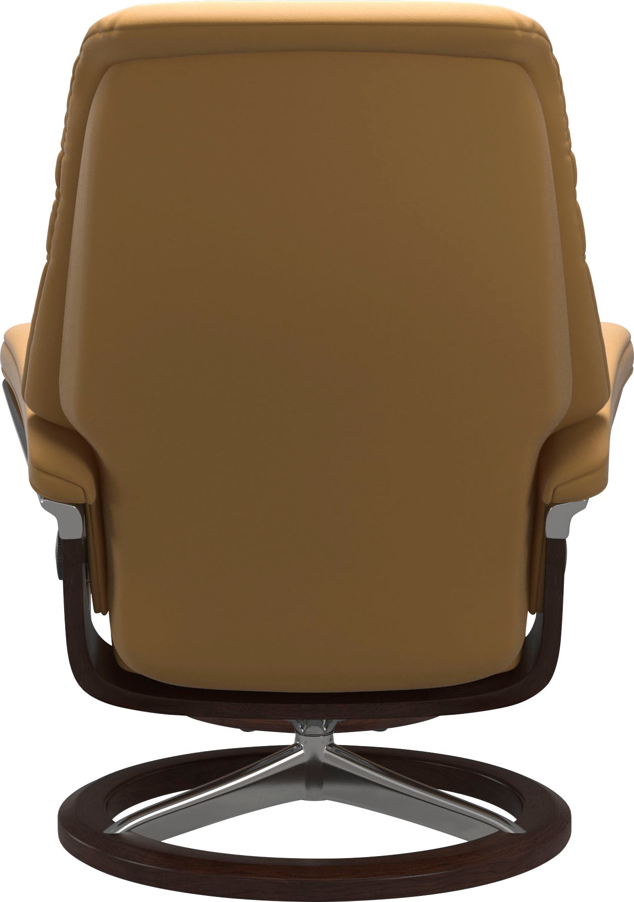 Stressless® Relaxsessel »Sunrise«, (Set, Relaxsessel mit Hocker), mit Signature Base, Größe S, Gestell Braun