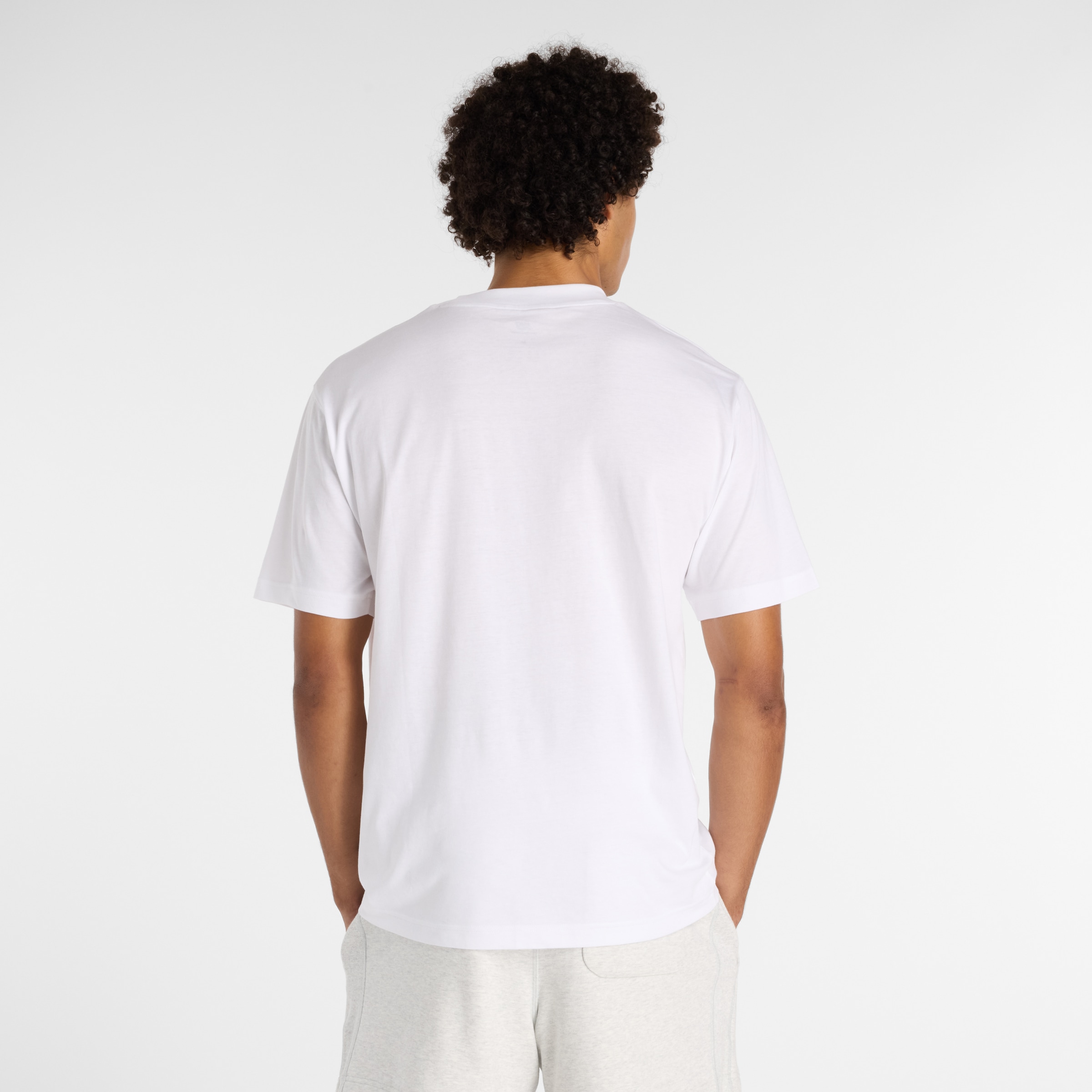 New Balance Funktionsshirt Kurzarm, für Sport- und Outdooraktivitäten, Rundhalsausschnitt