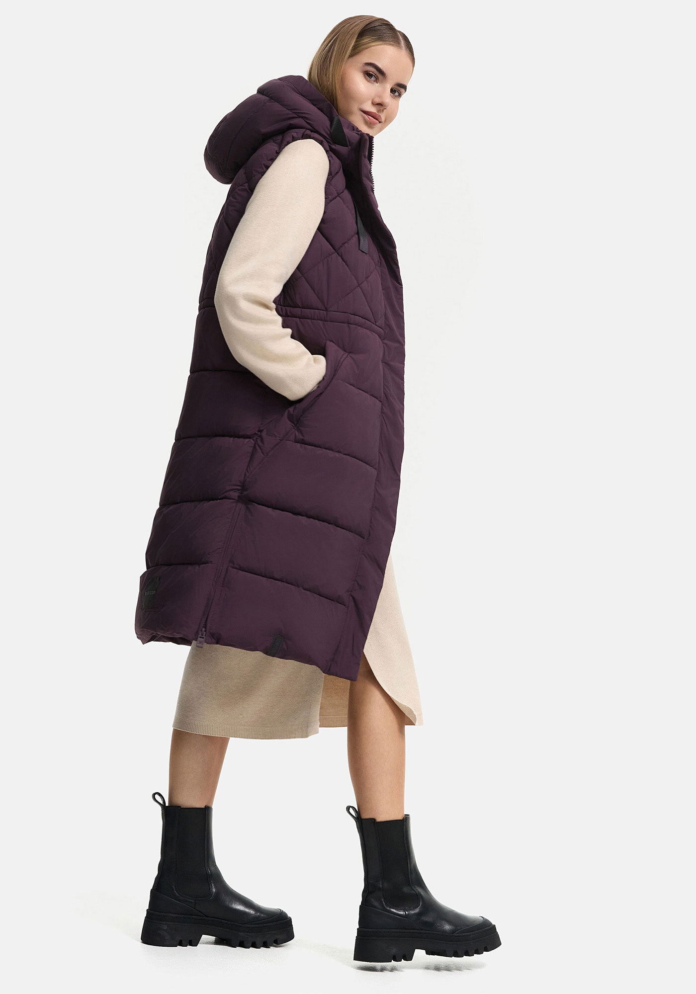 Marikoo Steppweste »Marikoo Narikaa Damen Winterweste N018«