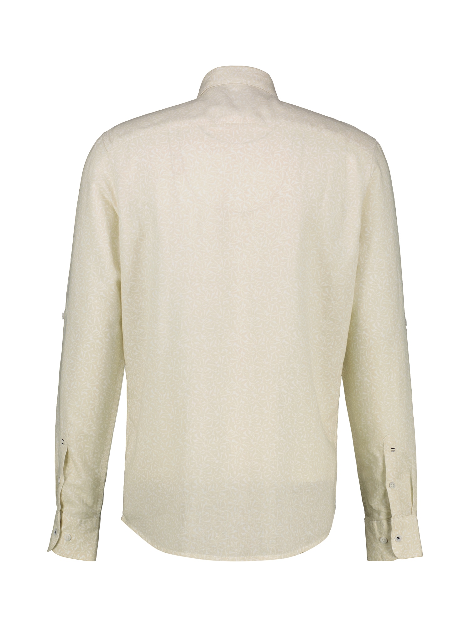 LERROS Langarmhemd »LERROS Herrenhemd in Übergrößen, floral bedruckt«