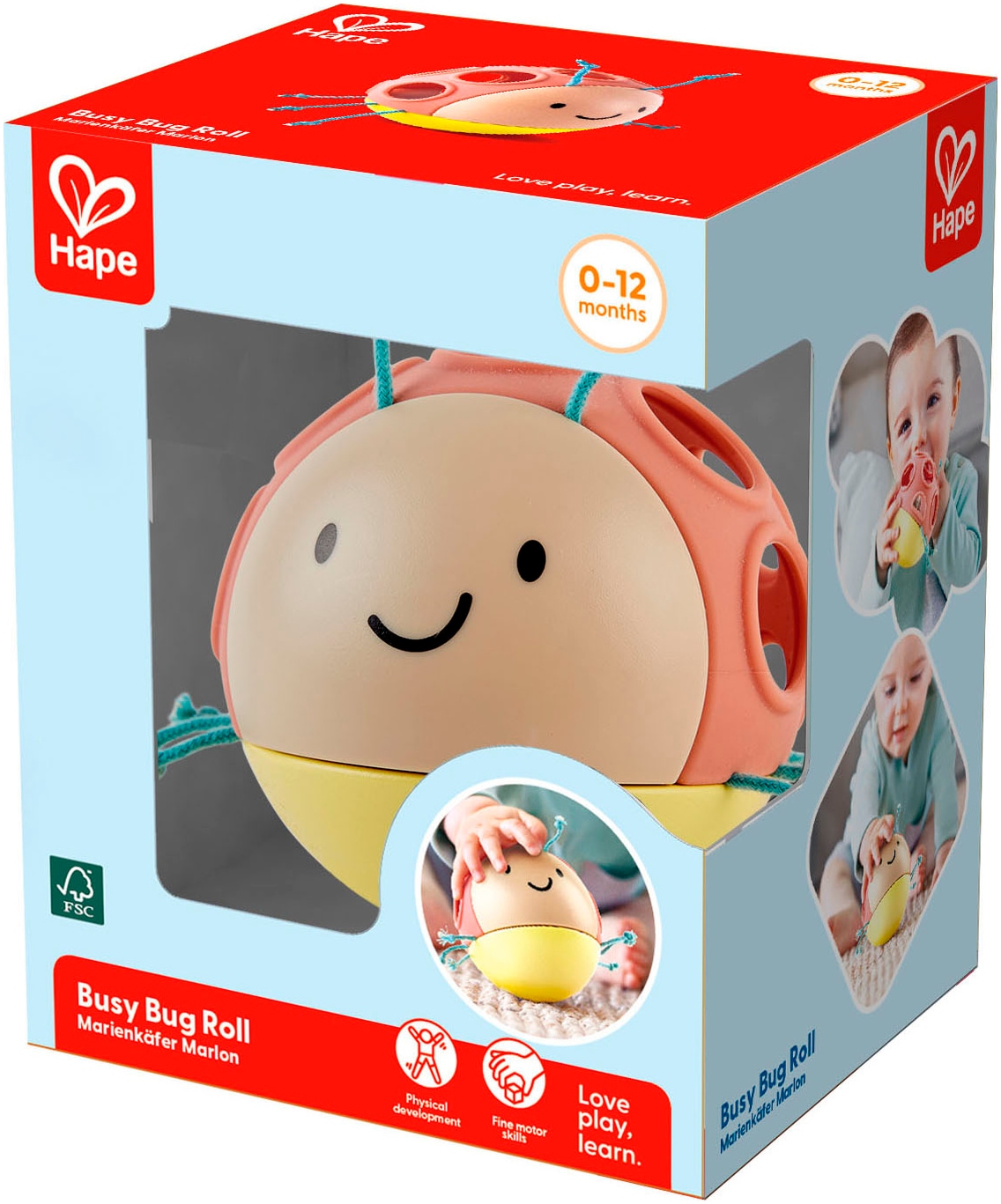 Hape Greifling »Marienkäfer Marlon«