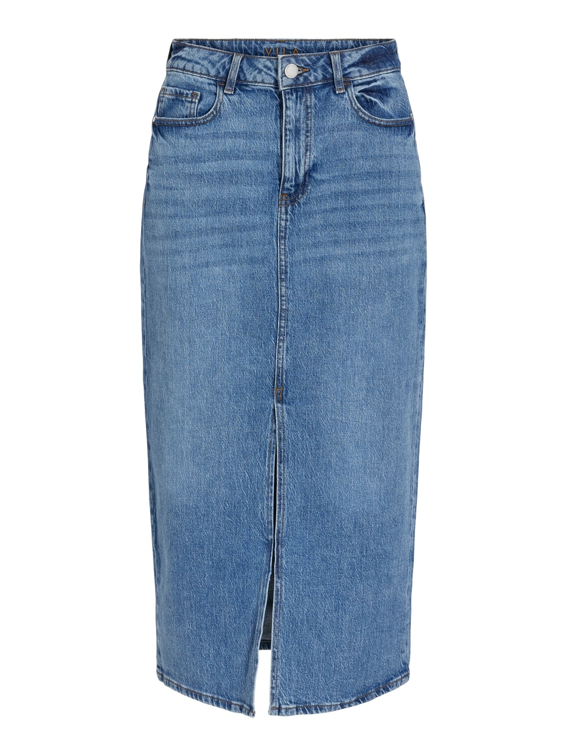 Vila Jeansrock »VIJAF HW MIDI DENIM SKIRT-NOOS«