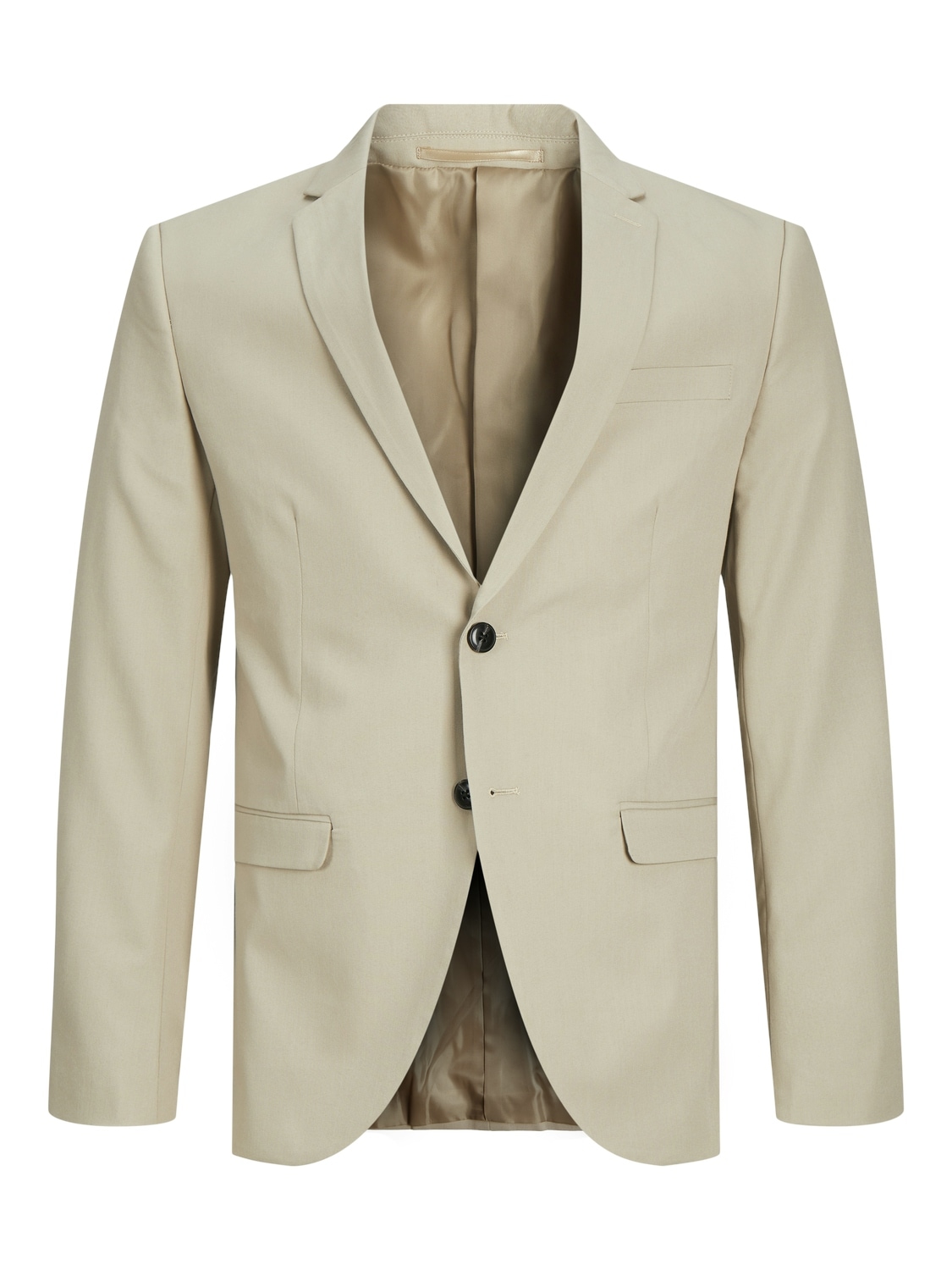 Jack & Jones Sakko »JPRFRANCO Blazer mit 2-Knopf-Form und extra schmalem Schnitt«, unifarben, modisch, slim fit, Kunstfaser