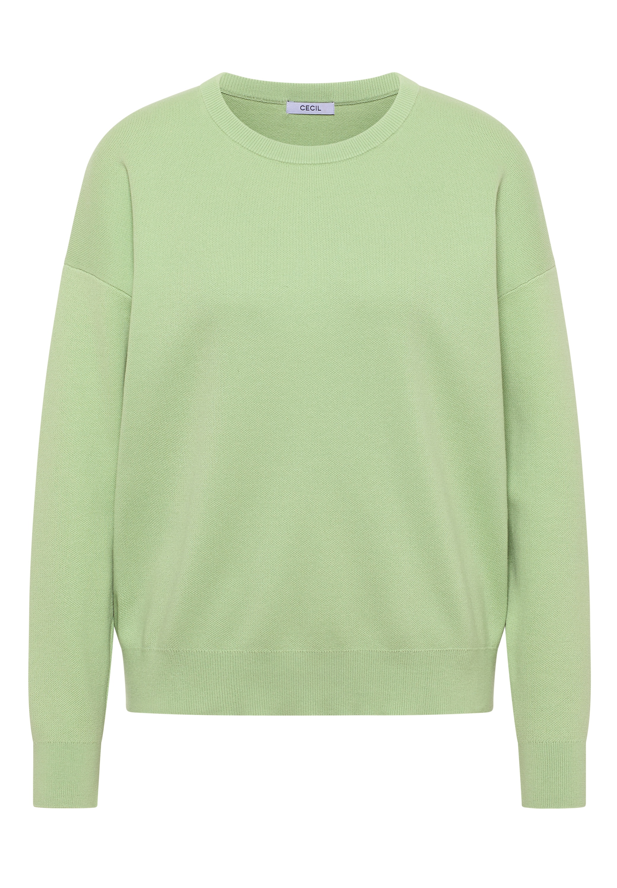 Cecil Strickpullover Sweatshirt mit Rundhals