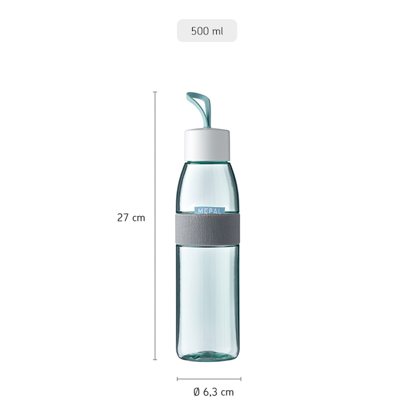 Mepal Trinkflasche »Trinkflasche ELLIPSE 500 ml«
