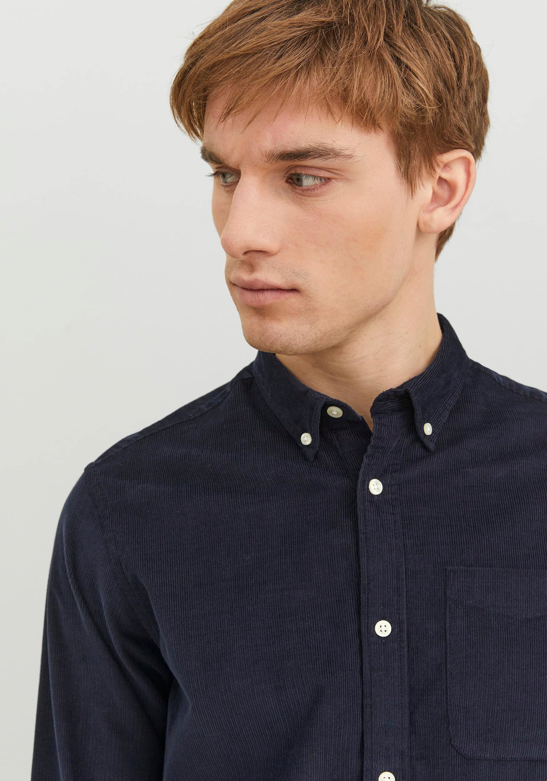 Jack & Jones Langarmhemd »JJECLASSIC CORD SHIRT LS SN«, aus Cord