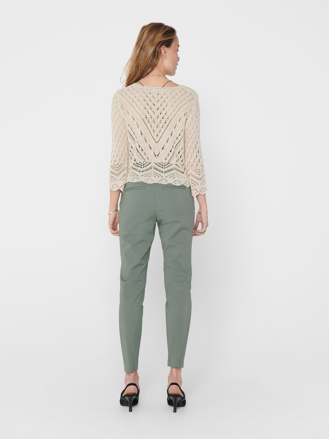 JDY Strickpullover »JDYNEW SUN 3/4 CROPPED PULLOVER KNT NOOS«