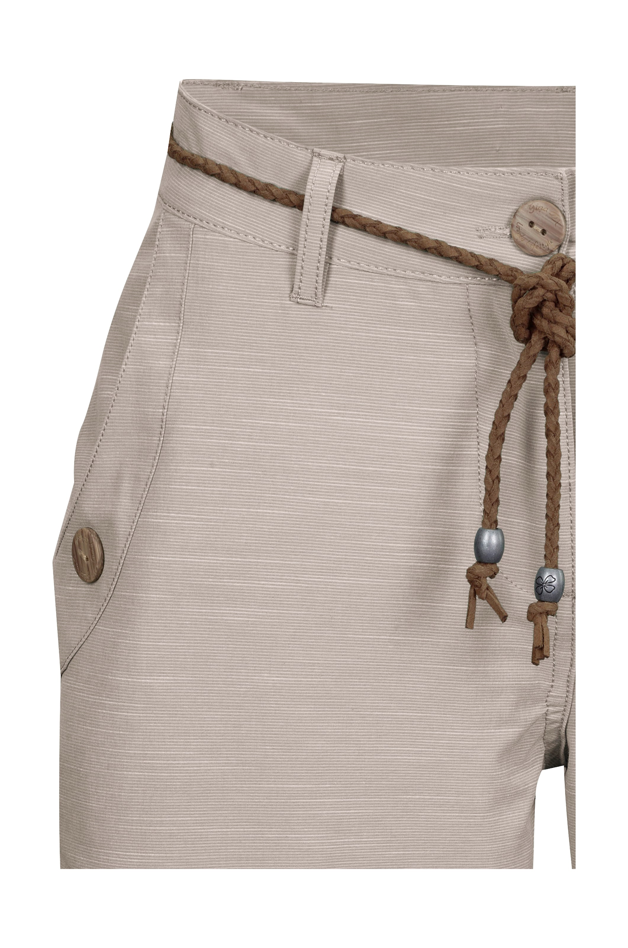 G.I.G.A. DX by killtec Shorts »GS 89 WMN SHRTS«, Schnelltrocknende Damen Shorts mit Comfort-Stretch und Kordelgürtel